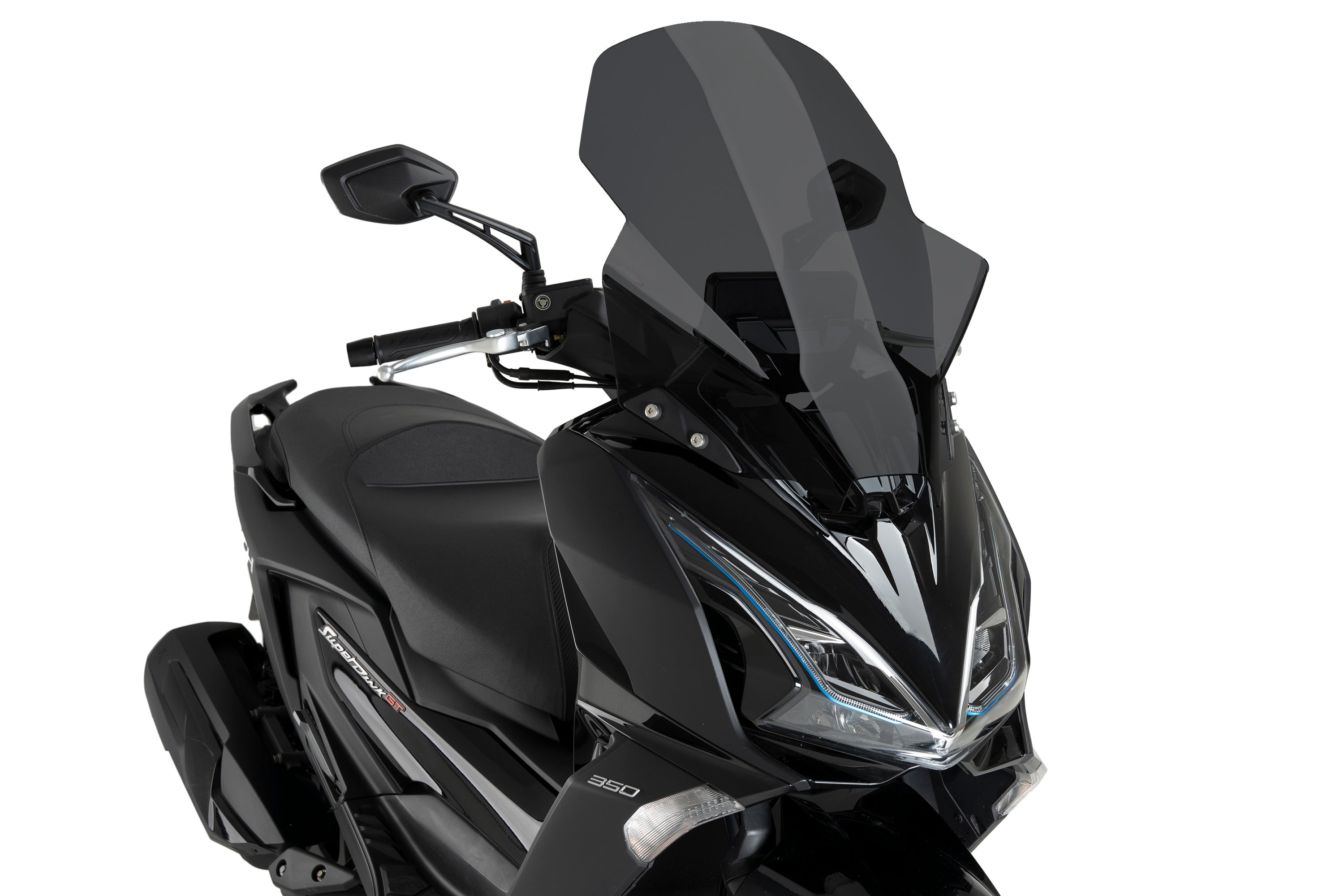 Puig Touring Screen | Dark Smoke | Kymco Super Dink GT 125/350 2025>Current - Pyramid Motorcycle Accessories