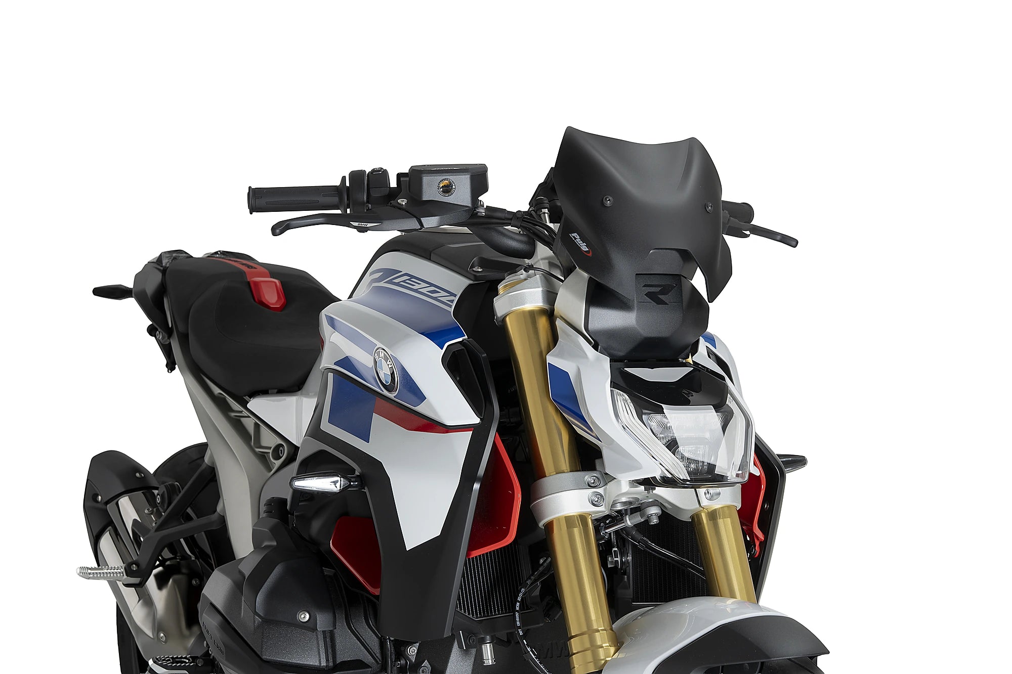Puig Sport Screen | Matte Black | BMW R 1300 R 2025>Current - Pyramid Motorcycle Accessories