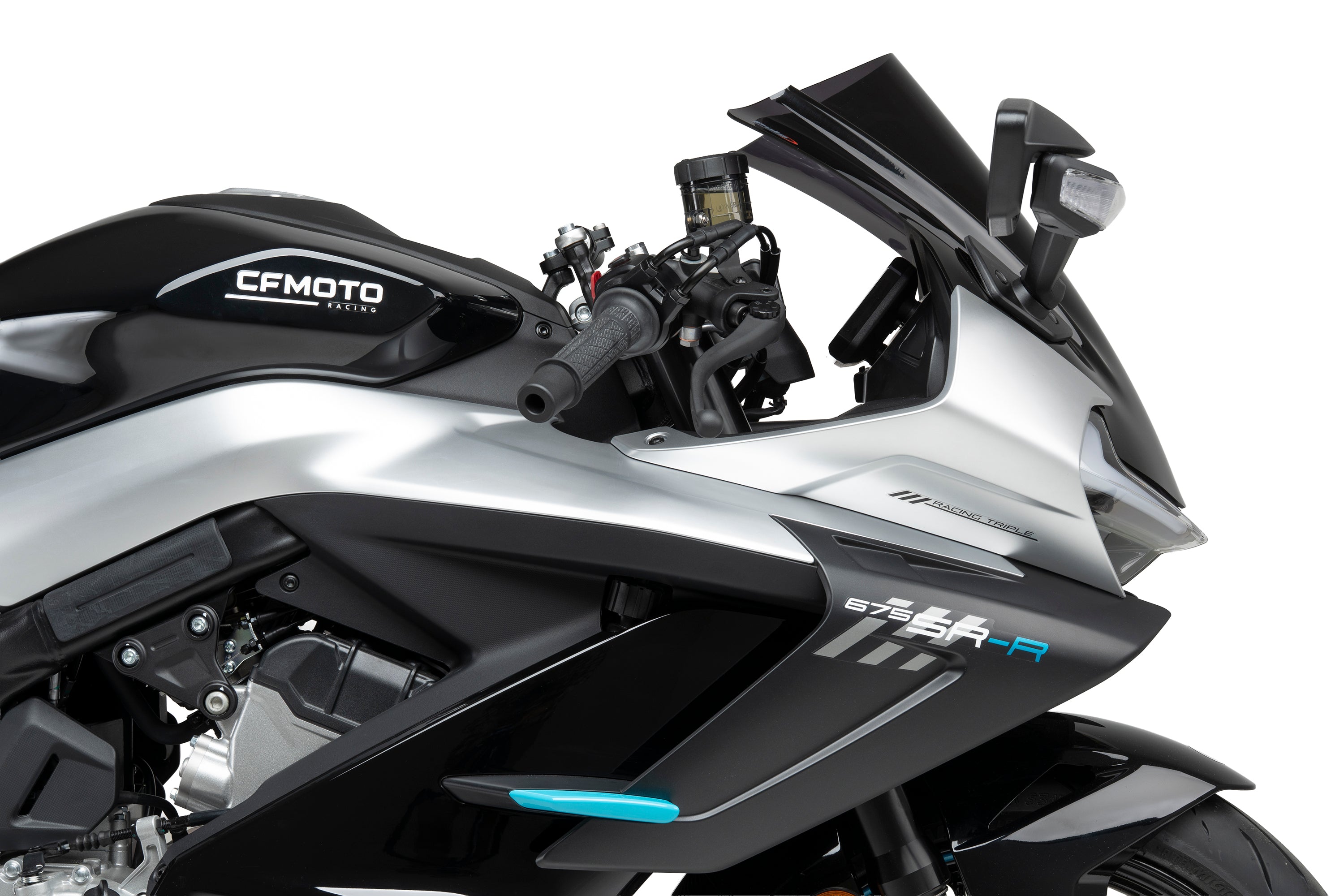 Puig Z-Racing Screen | Dark Smoke | CFMoto 675SR-R 2025>Current - Pyramid Motorcycle Accessories