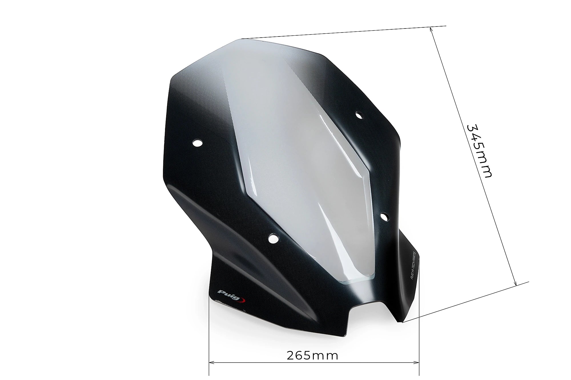 Puig Touring Screen | Light Smoke | Ducati Streetfighter V2/V2 S 2025>Current - Pyramid Motorcycle Accessories