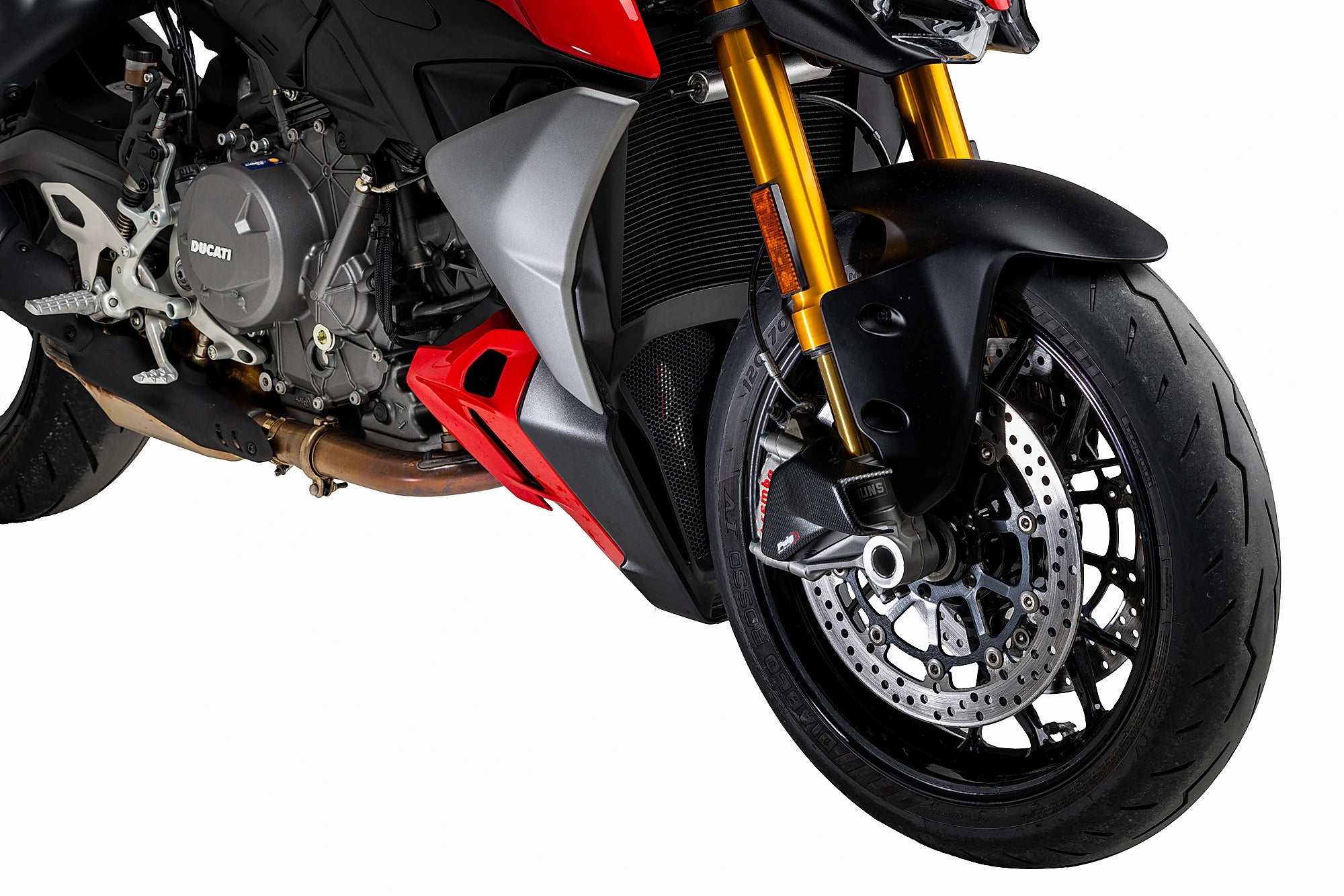Puig Brake Ducts | Carbon Look | Ducati Streetfighter V2/V2 S 2025>Current - Pyramid Motorcycle Accessories
