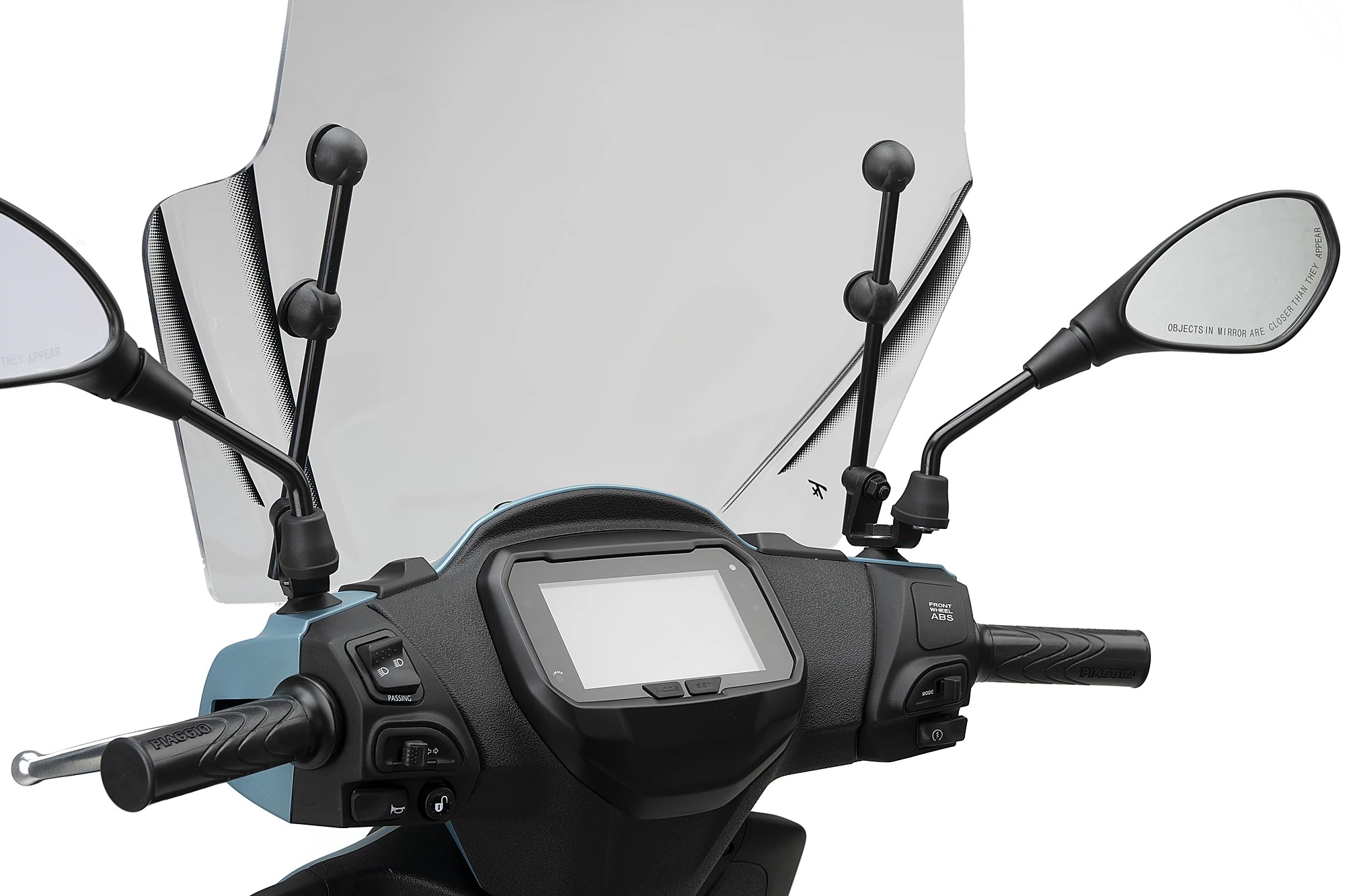 Puig T.X. Screen | Clear | Piaggio Liberty 125 2025>Current - Pyramid Motorcycle Accessories