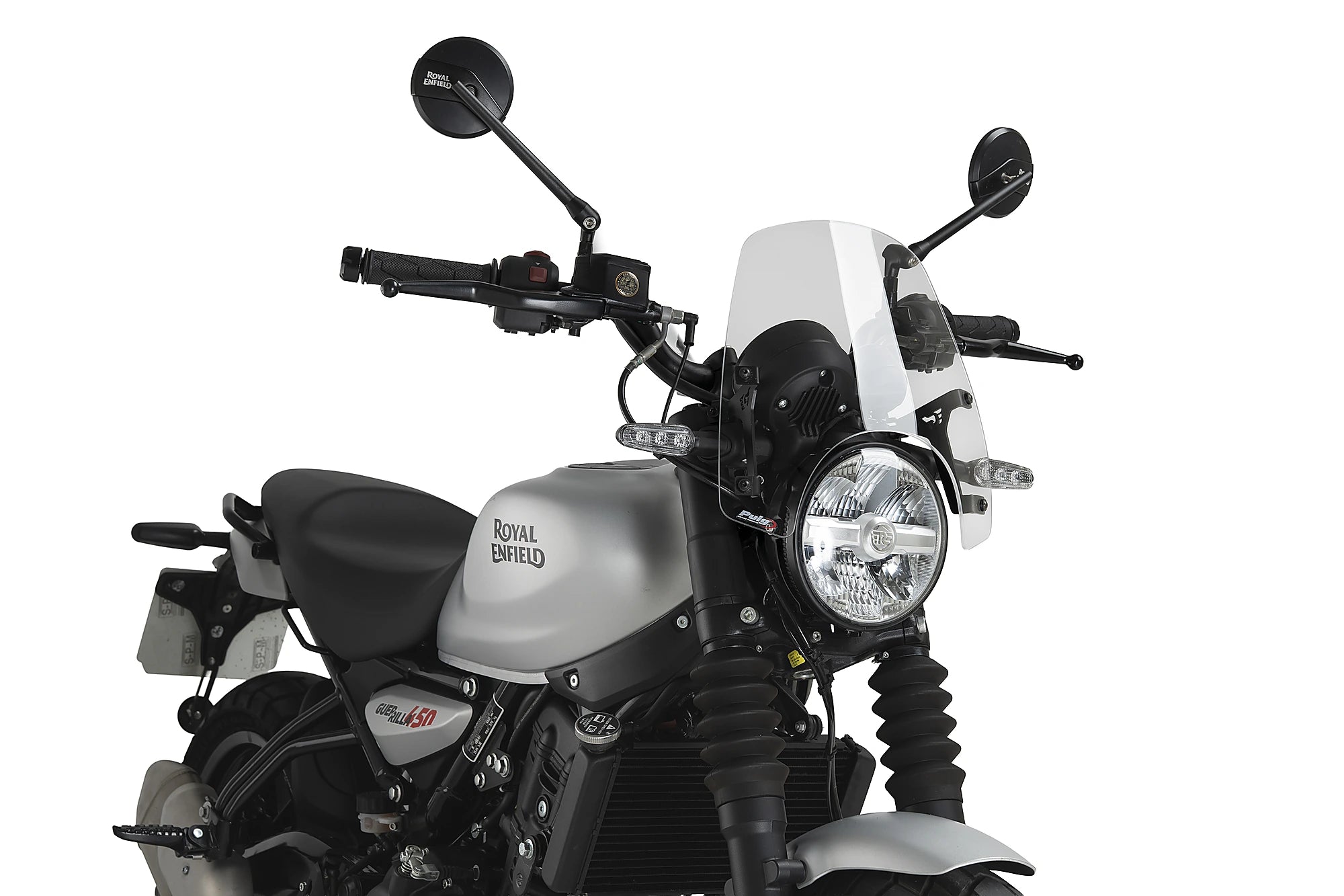 Puig Sport Screen | Clear | Royal Enfield Guerrilla 450 2024>Current