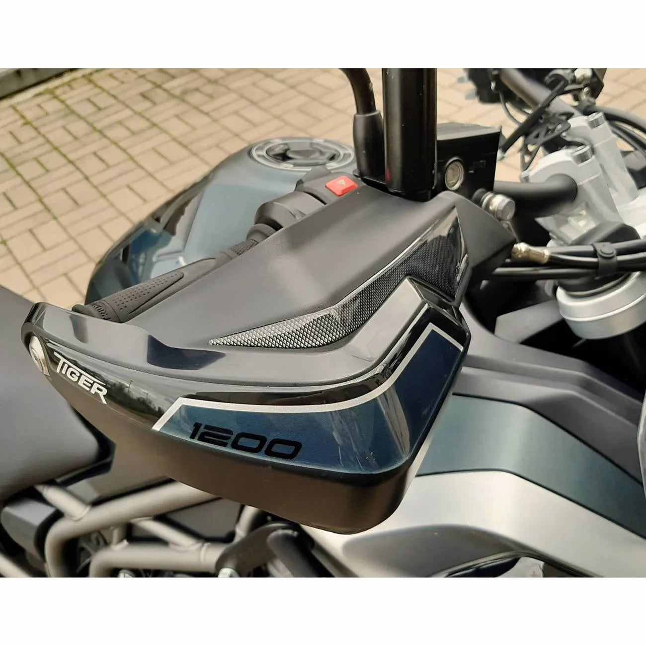 Resin Bike 3D Motorcycle Stickers - Handguards | Triumph Tiger 1200 2018>2020 - Pyramid Motorcycle Accessories
