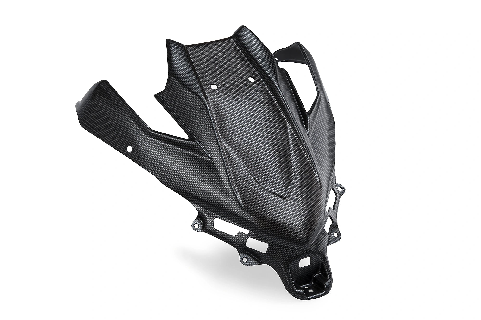 Puig Sport Plus Front Deflector | Carbon Look | Yamaha TMAX 560 2025>Current - Pyramid Motorcycle Accessories