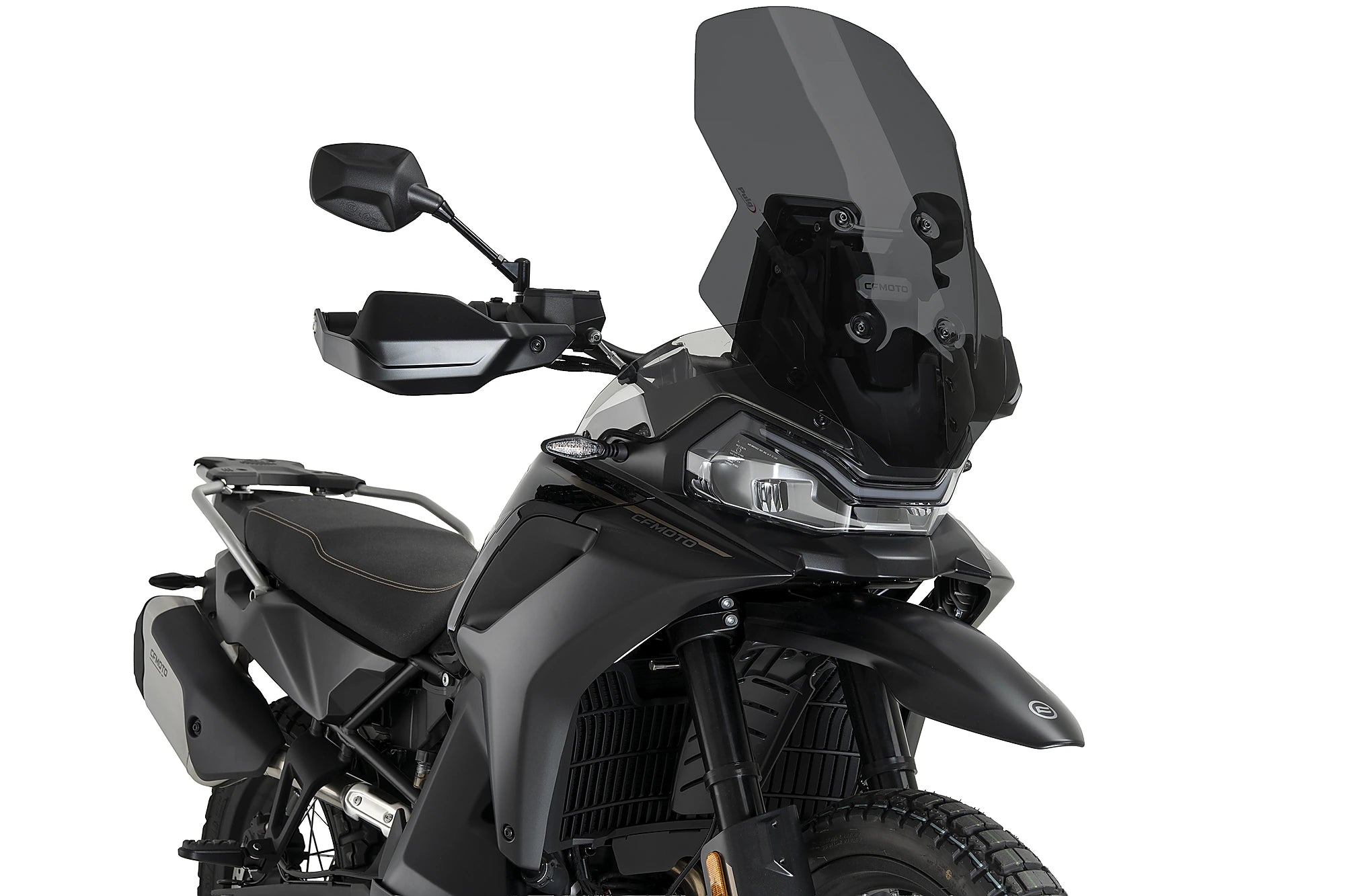 Puig Touring Screen | Dark Smoke | CFMoto 700MT/800MT-X 2025>Current - Pyramid Motorcycle Accessories