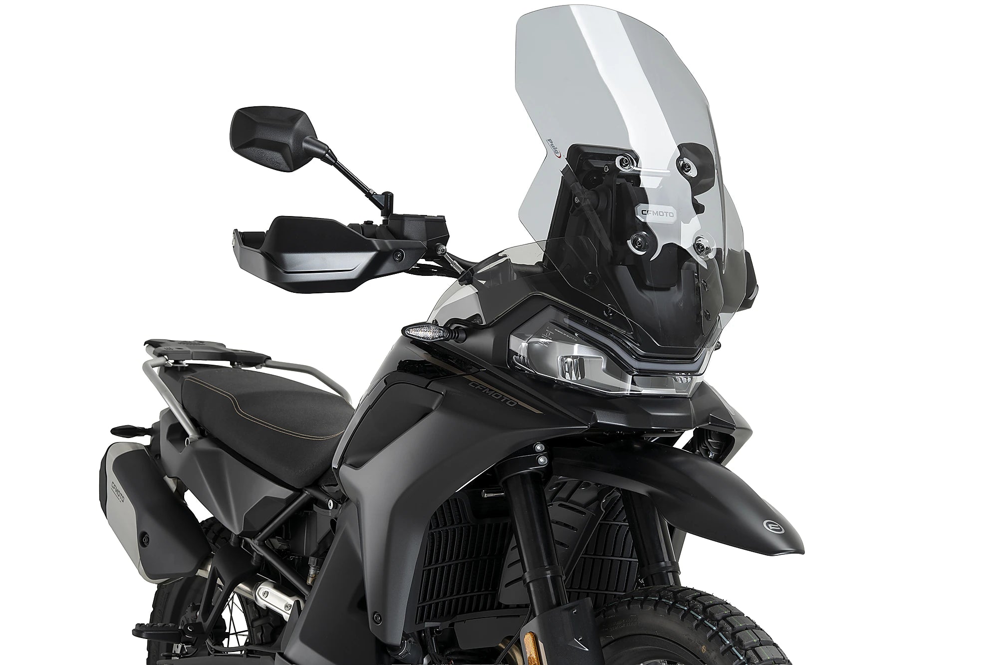 Puig Touring Screen | Light Smoke | CFMoto 700MT/800MT-X 2025>Current - Pyramid Motorcycle Accessories