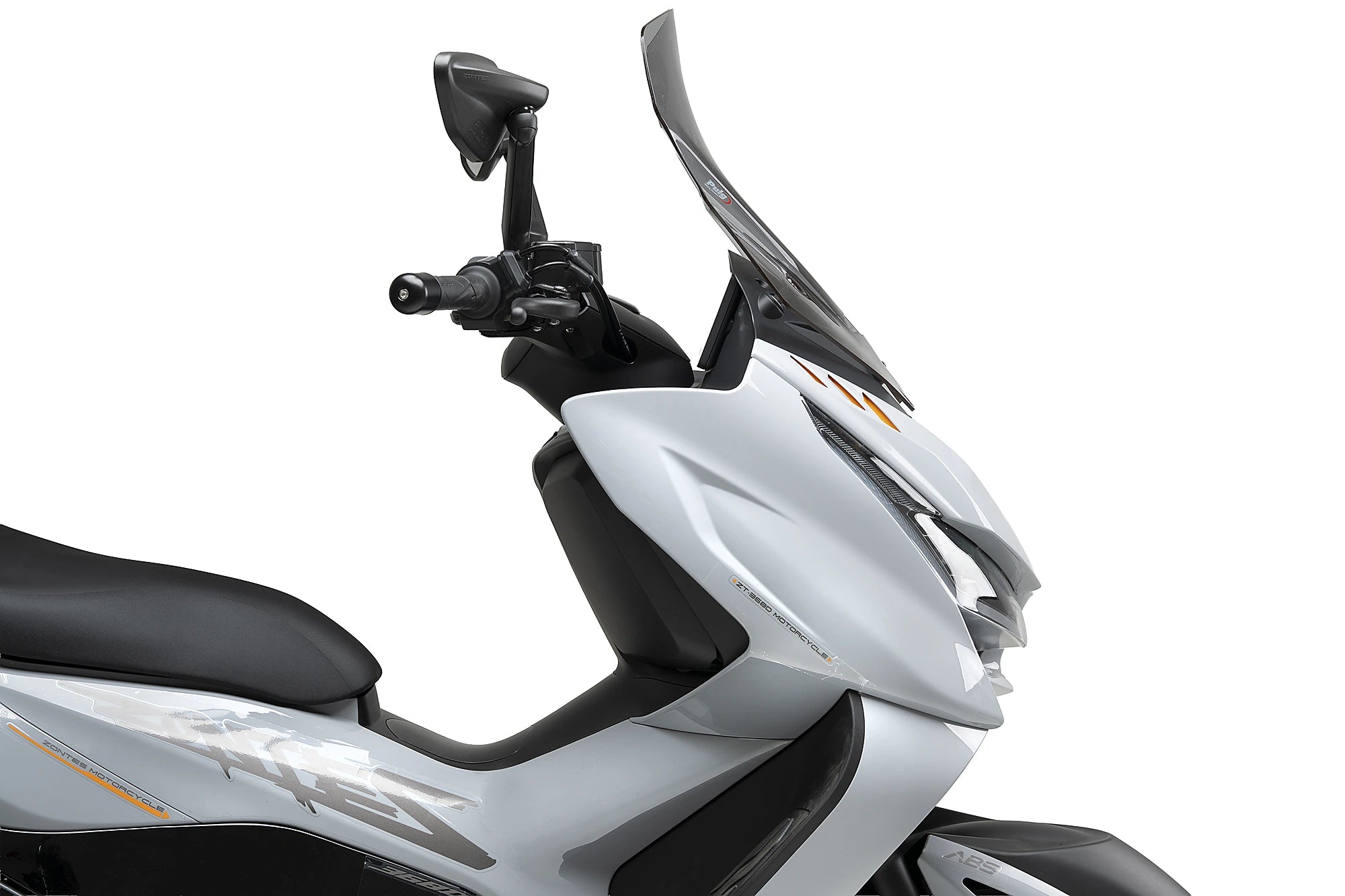 Puig Touring Screen | Light Smoke | Zontes ZT368D 2025>Current - Pyramid Motorcycle Accessories