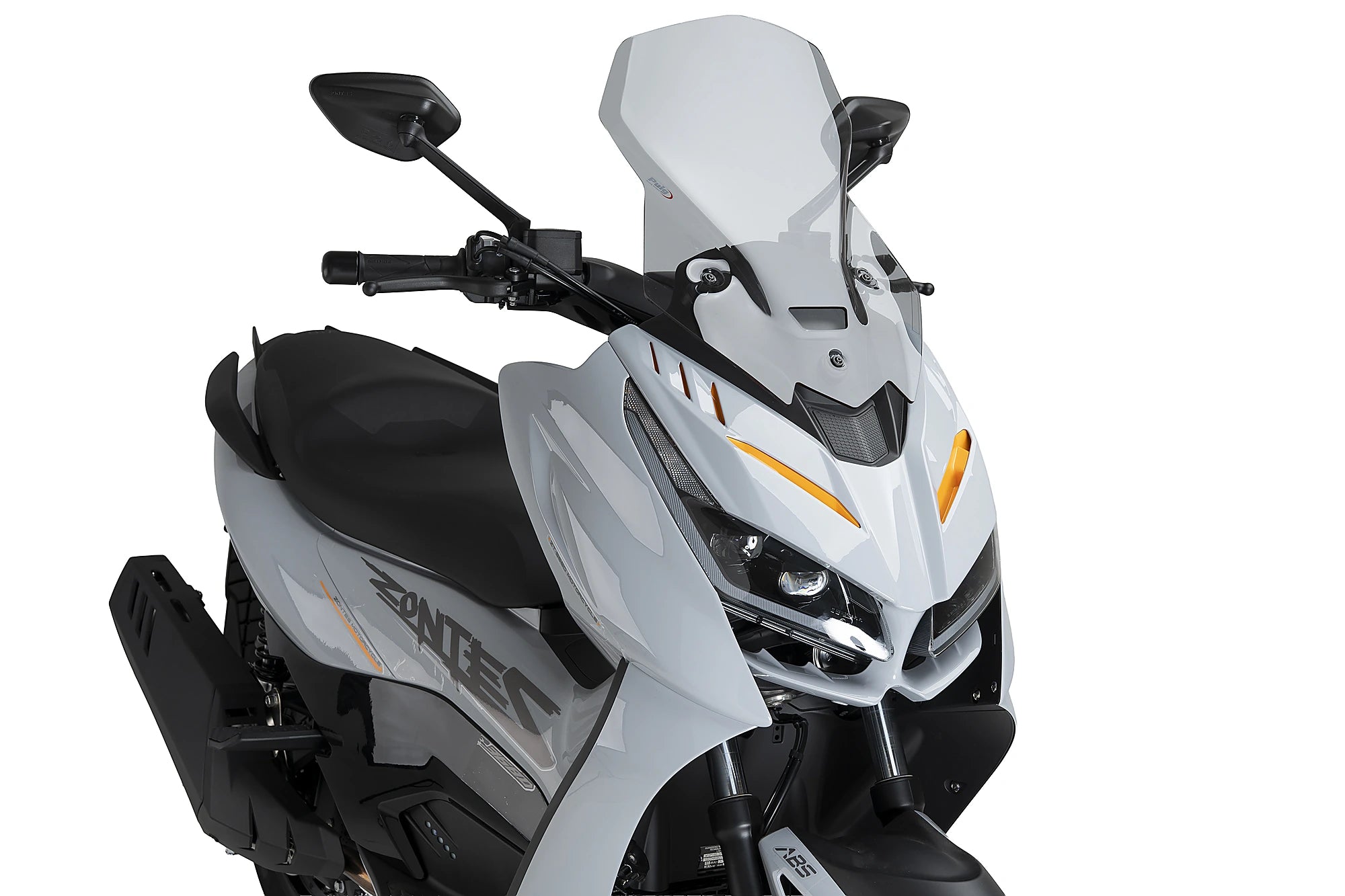 Puig Touring Screen | Light Smoke | Zontes ZT368D 2025>Current - Pyramid Motorcycle Accessories