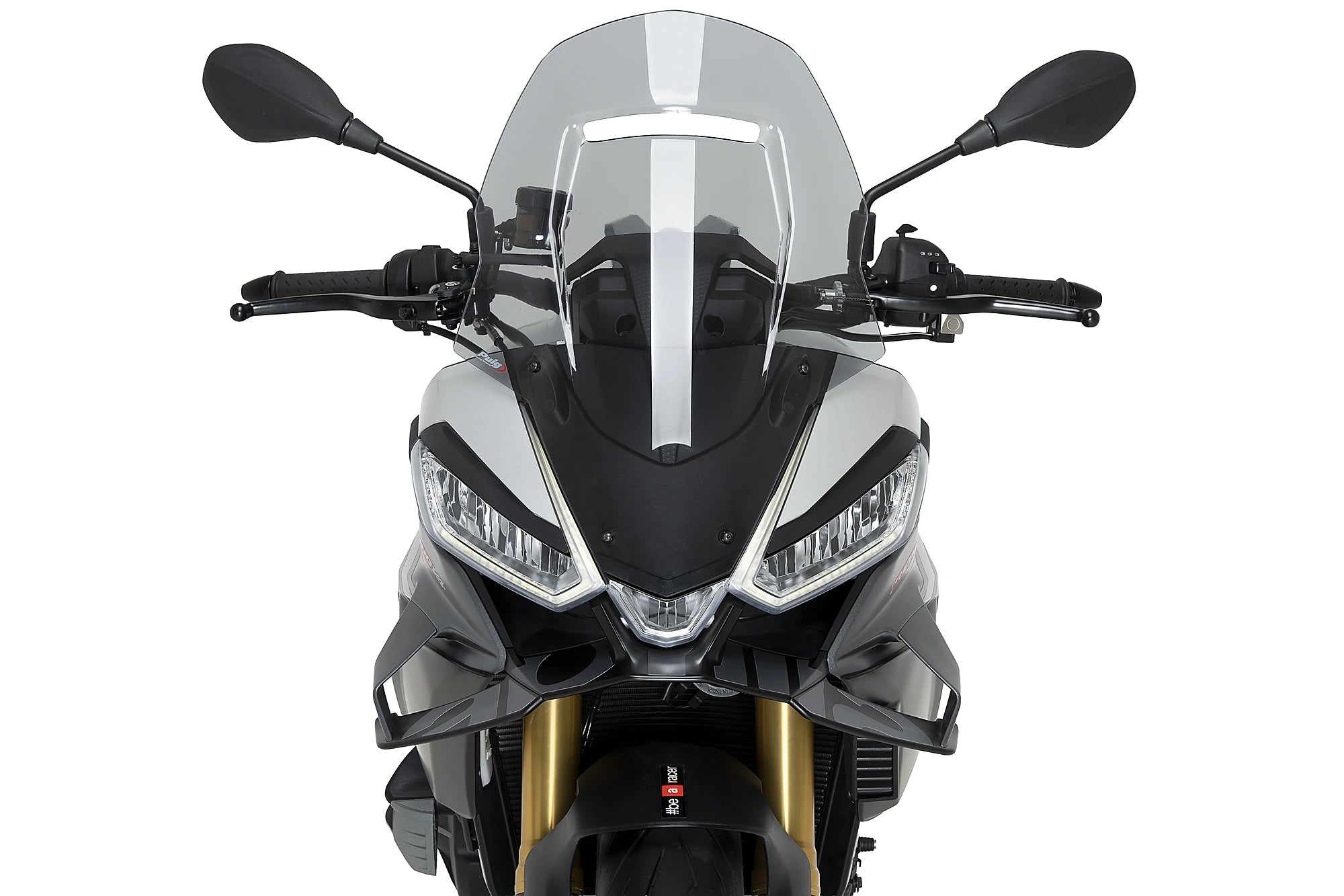 Puig Touring Screen | Light Smoke | Aprilia Tuono V4 1100 inc. Factory 2025>Current - Pyramid Motorcycle Accessories