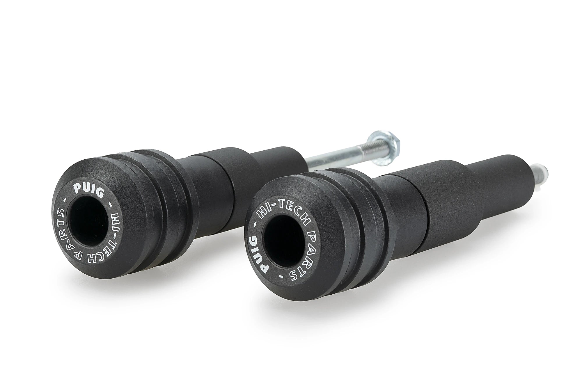 Puig Vintage 2.0 Frame Sliders | Black | Royal Enfield Guerrilla 450 2024>Current - Pyramid Motorcycle Accessories