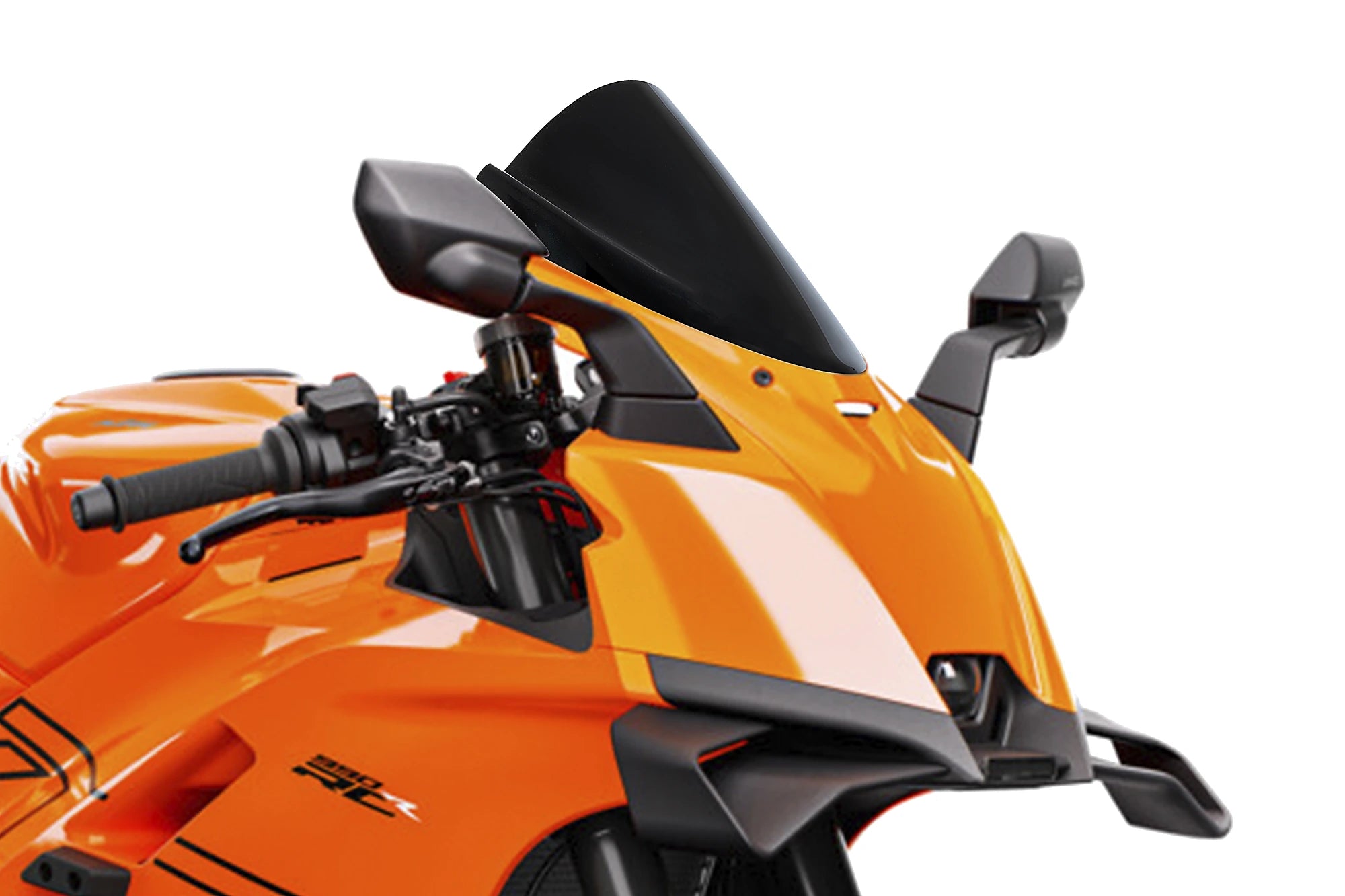 Puig Z-Racing Screen | Black (Opaque) | KTM 990 RC R 2026>Current - Pyramid Motorcycle Accessories