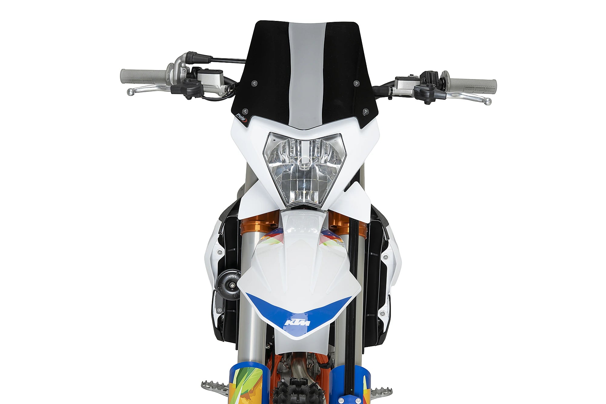 Puig Sport Screen | Black (Opaque) | KTM 300 EXC / 250-350-450-500 EXC-F