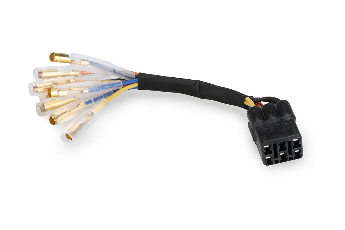 Puig Plug & Play Wiring Kit for Turn Signals | Black | CFMoto 675NK/675SR-R