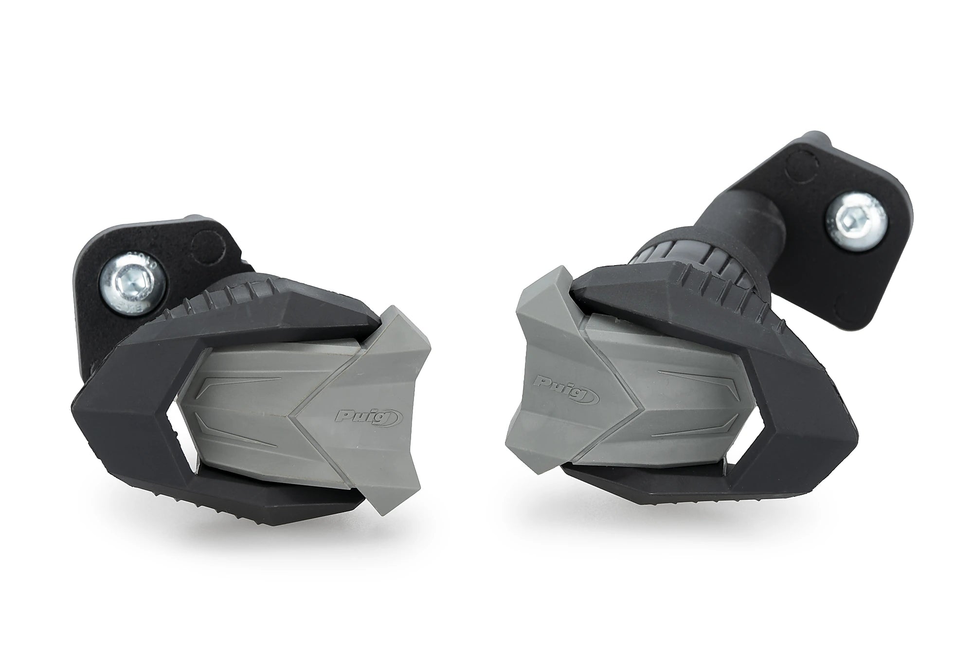 Puig R19 Frame Sliders | Black | CFMoto 675NK 2025>Current - Pyramid Motorcycle Accessories