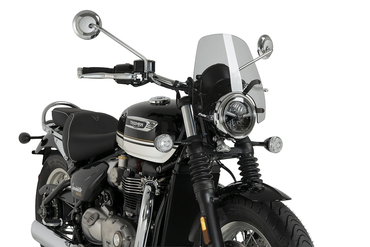 Puig Sport Screen | Light Smoke | Triumph Bonneville Speedmaster