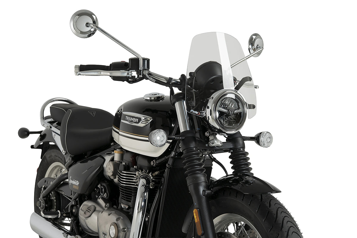 Puig Sport Screen | Clear | Triumph Bonneville Speedmaster