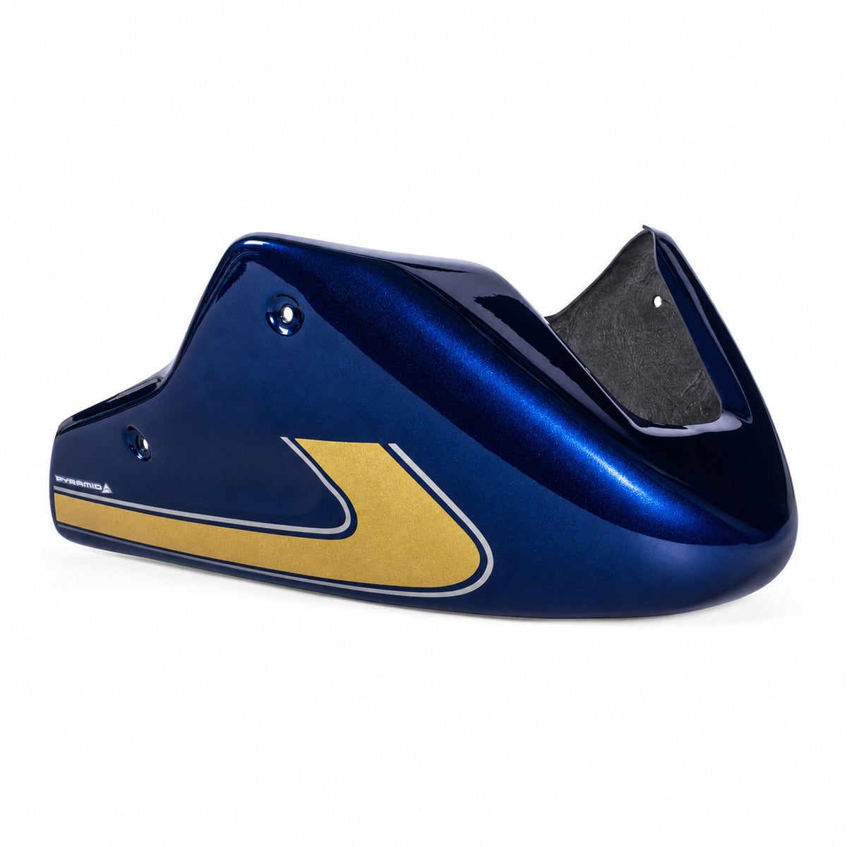 Pyramid Belly Pan | Metallic Ocean Blue | Kawasaki Z650RS 2026>Current
