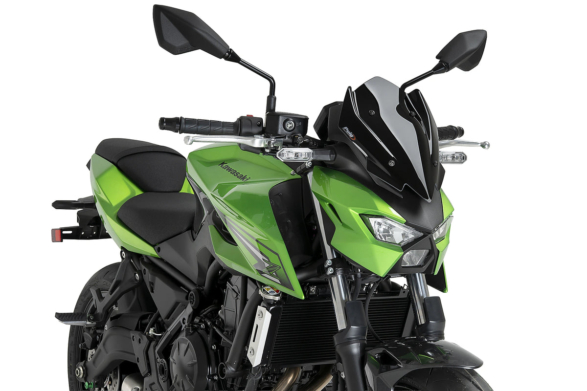 Puig Sport Screen | Black (Opaque) | Kawasaki Z 650 S