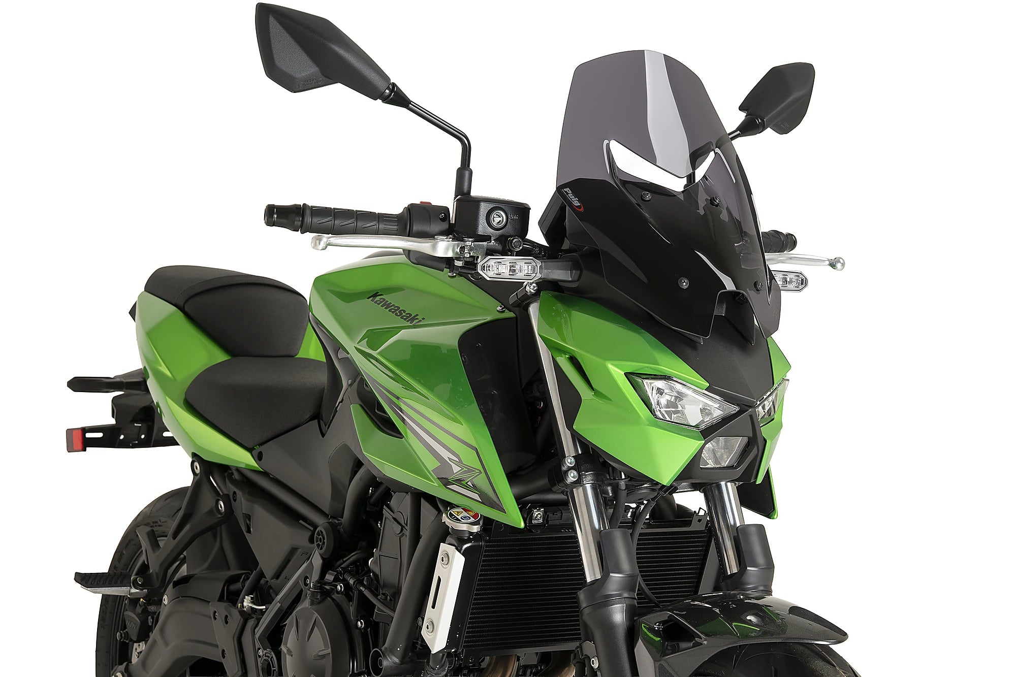 Puig Touring Screen | Dark Smoke | Kawasaki Z650 S 2026>CurrentΒ -Β Β Pyramid Motorcycle Accessories