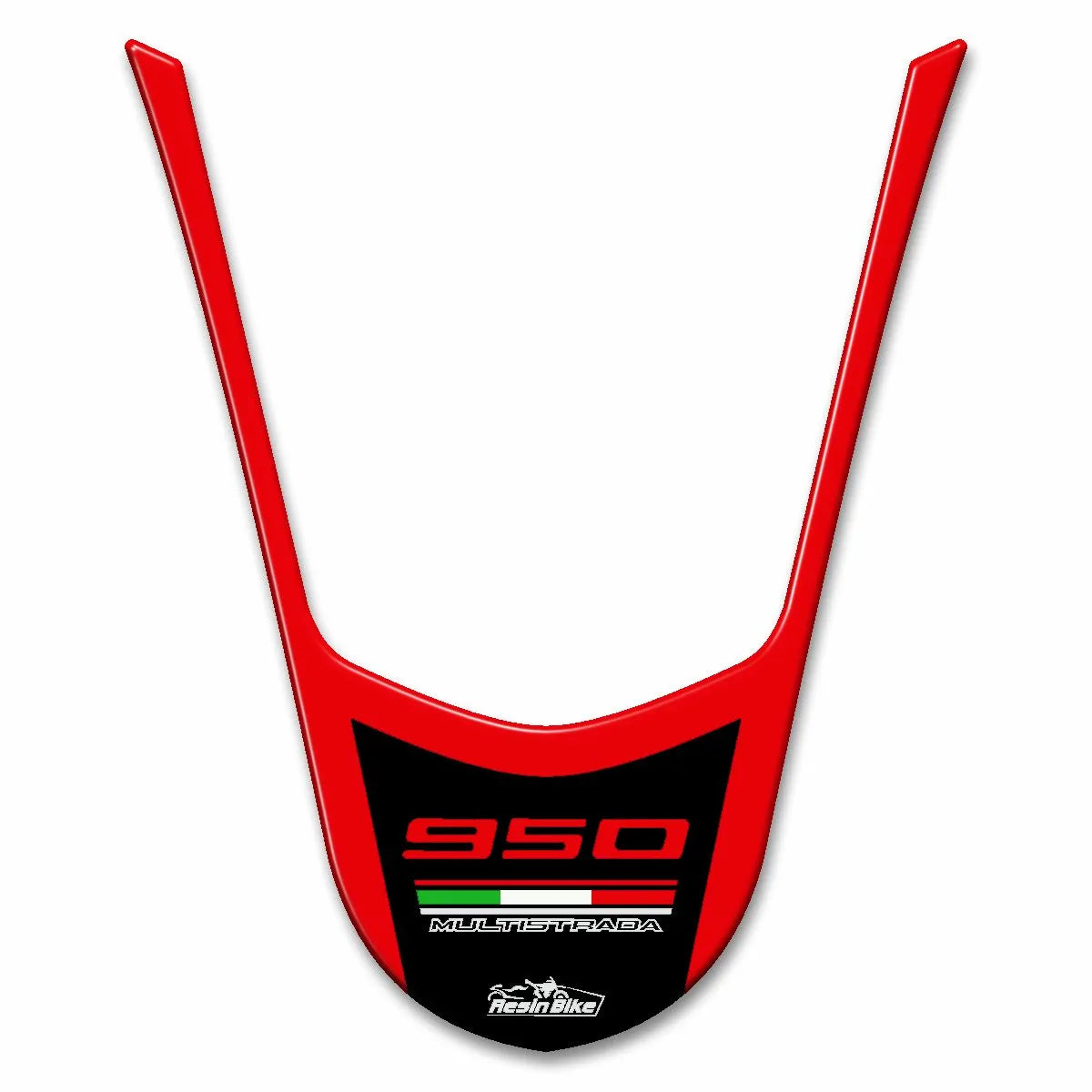 Resin Bike 3D Motorcycle Stickers - Tail Section | Ducati Multistrada 950/950 S 2018>2021 - Pyramid Motorcycle Accessories