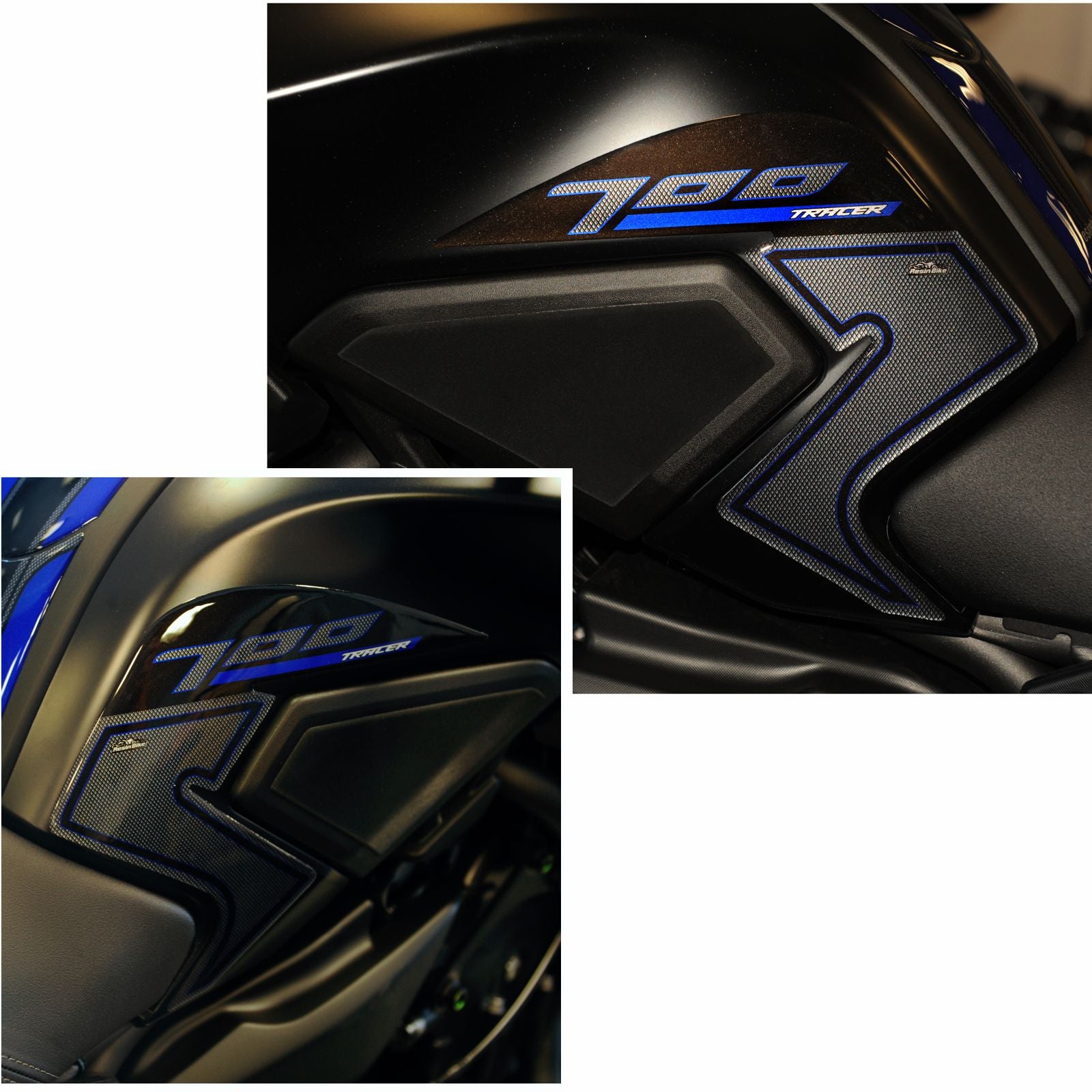Resin Bike 3D Motorcycle Stickers - Tank Sides | Yamaha Tracer 700 2016>2020 RB-B86357E8 - Pyramid Motorcycle Accessories
