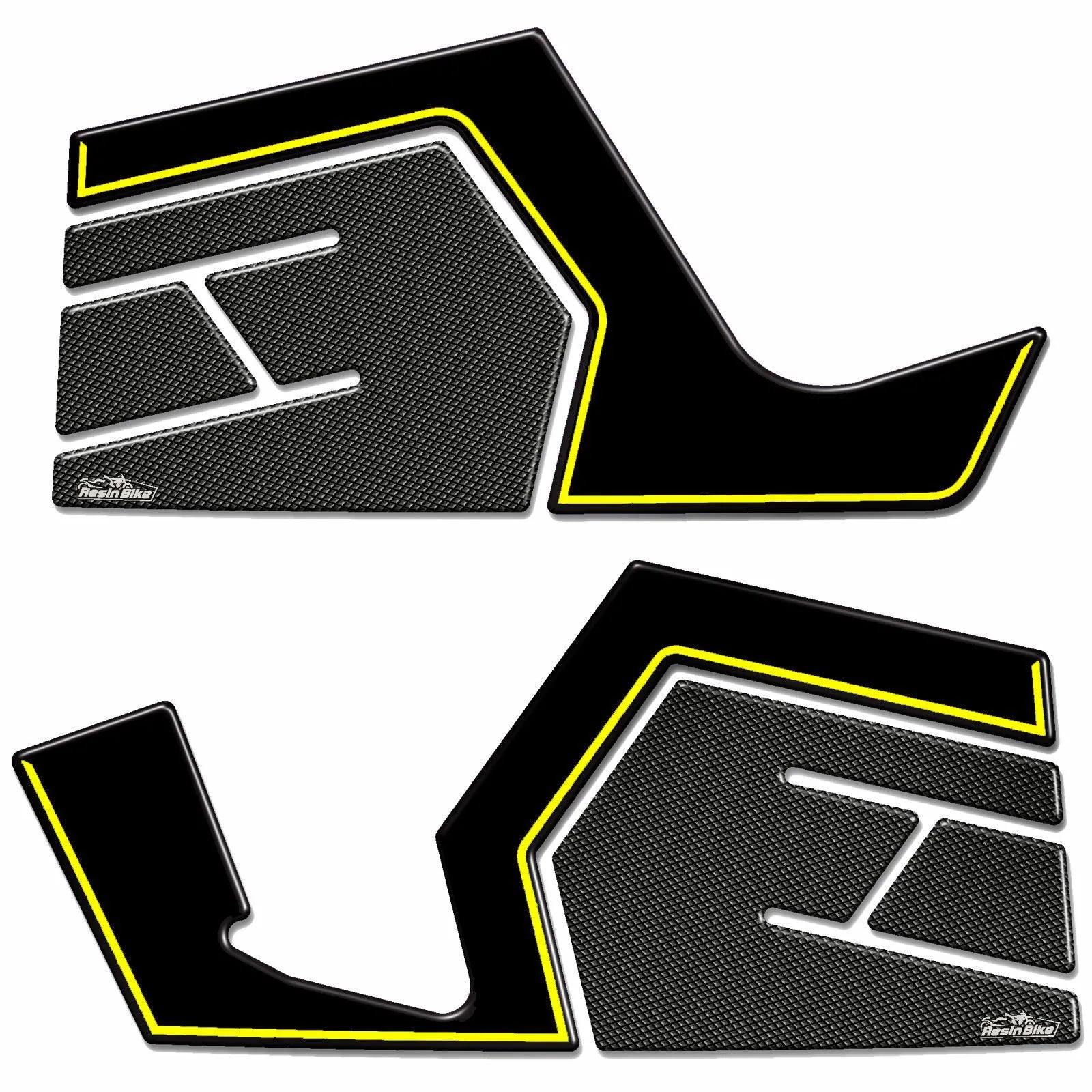 Resin Bike 3D Motorcycle Stickers - Handguards | Suzuki V-Strom 650 - Pyramid Motorcycle Accessories