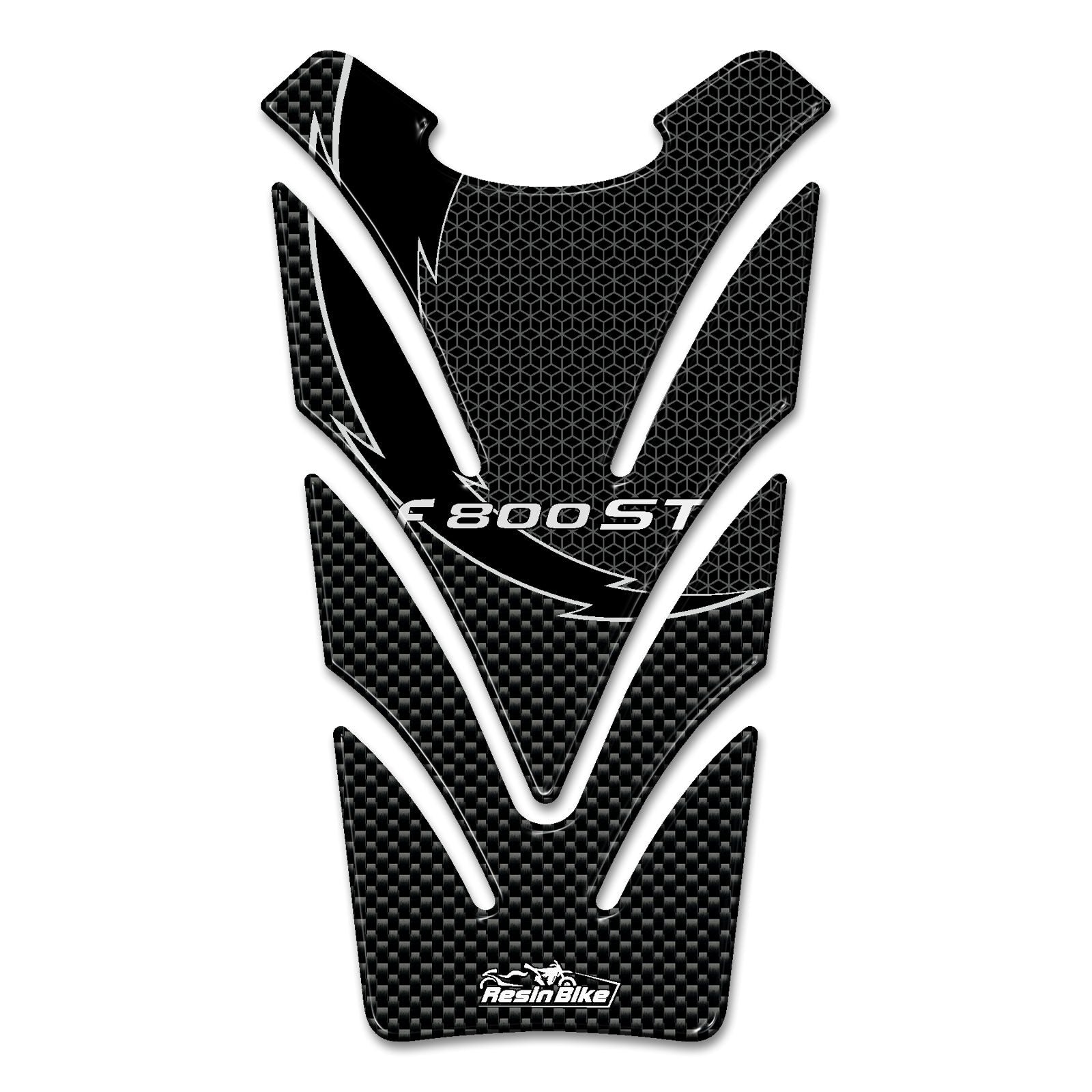 Resin Bike 3D Motorcycle Stickers - Tank Pad | BMW F 800 ST 2006>2012 - Pyramid Motorcycle Accessories