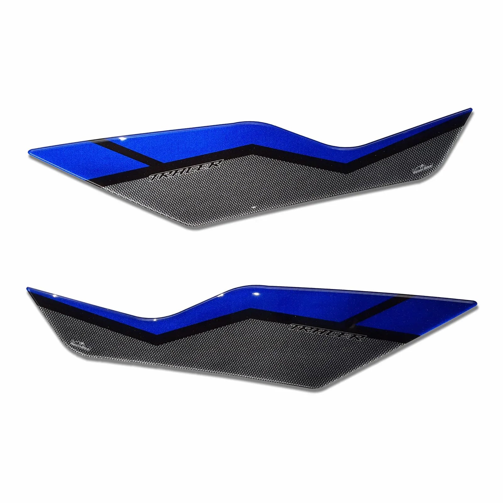 Resin Bike 3D Motorcycle Stickers - Tank Sides | Yamaha Tracer 900 2018>Current - Pyramid Motorcycle Accessories