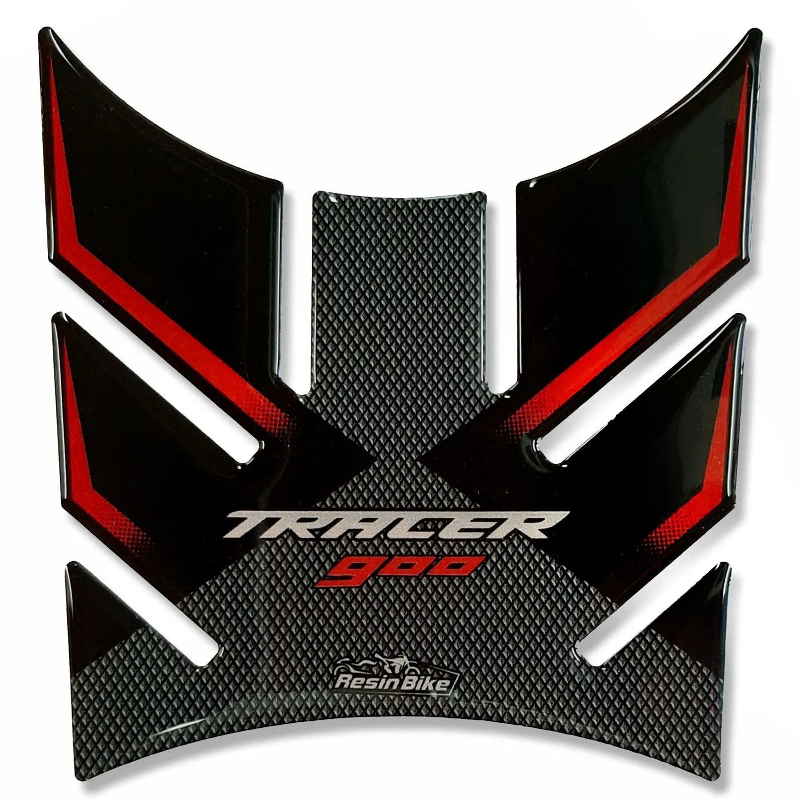 Resin Bike 3D Motorcycle Stickers - Tank Pad | Yamaha Tracer 900 2018>2020 - Pyramid Motorcycle Accessories