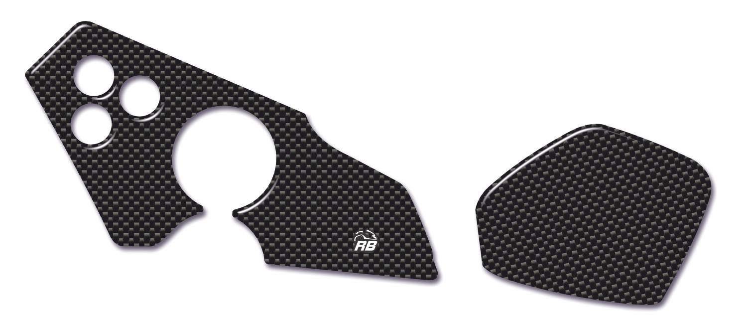 Resin Bike 3D Motorcycle Stickers - Heel Pads | Yamaha XT 1200 Z Super Tenere 2010>2014 - Pyramid Motorcycle Accessories