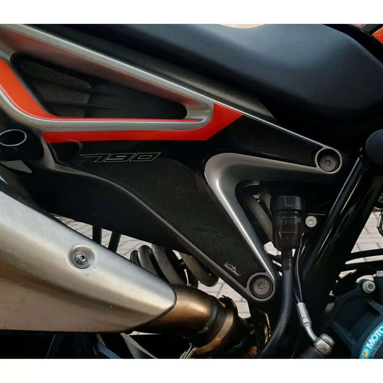 Resin Bike 3D Motorcycle Stickers - Tank Sides | KTM 790 Duke 2018>Current - Pyramid Motorcycle Accessories