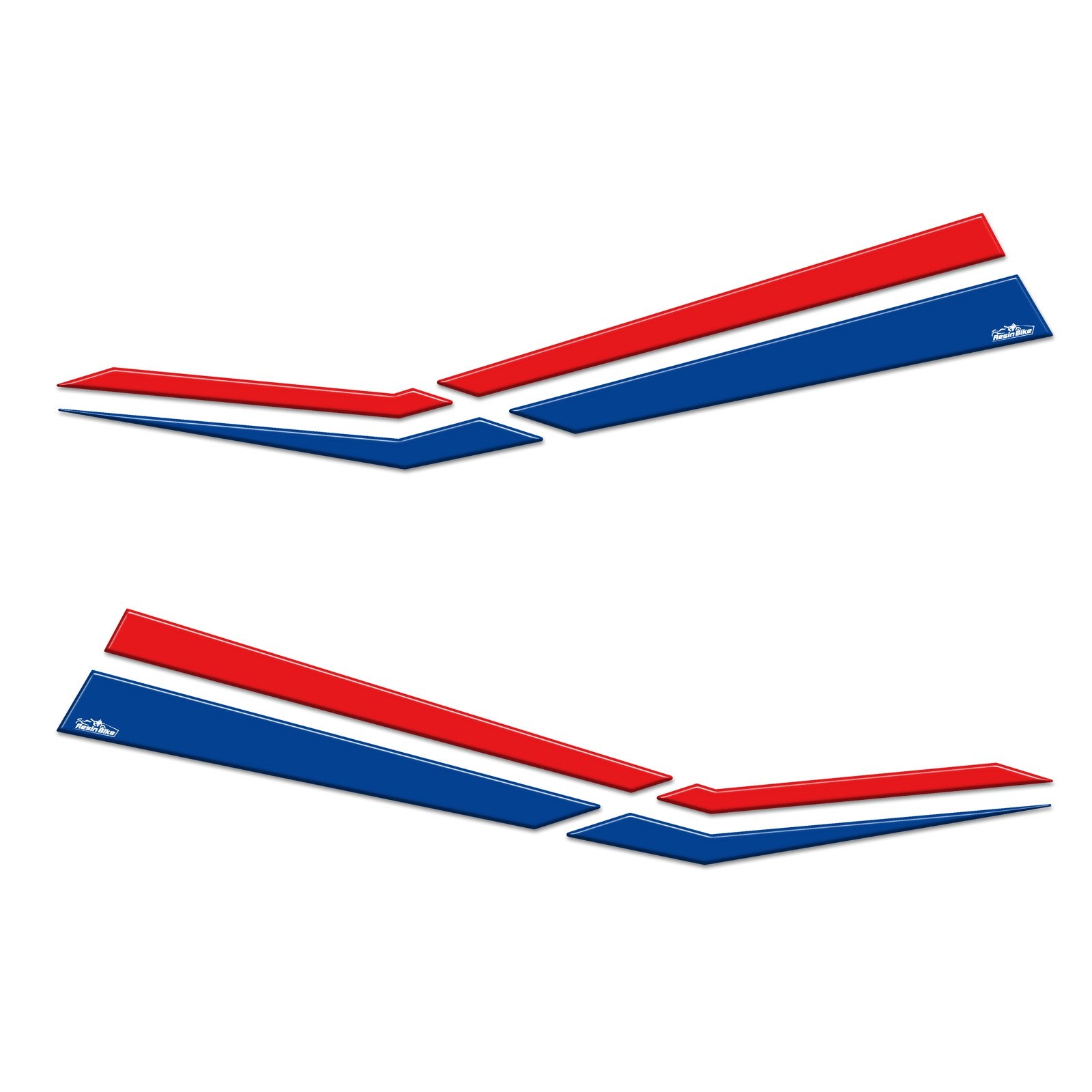 Resin Bike 3D Motorcycle Stickers - Tank Sides | Honda NC 700 D Integra 2011>2013 - Pyramid Motorcycle Accessories