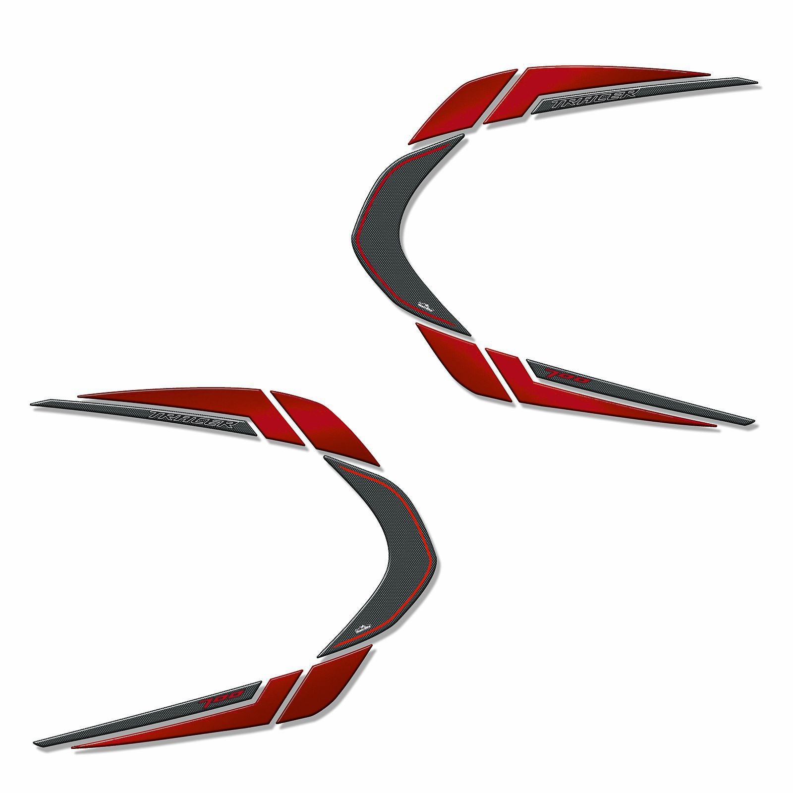 Resin Bike 3D Motorcycle Stickers - Panniers | Yamaha Tracer 700 2016>2020 RB-B4490N43 - Pyramid Motorcycle Accessories