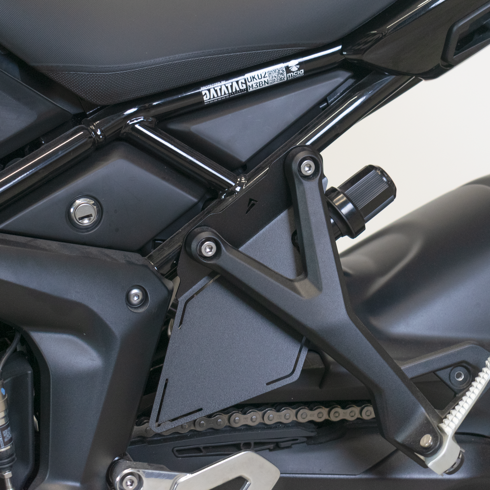 Pyramid Infill Panels | Matte Black | Triumph Tiger Sport 800 2025>Current - Pyramid Motorcycle Accessories