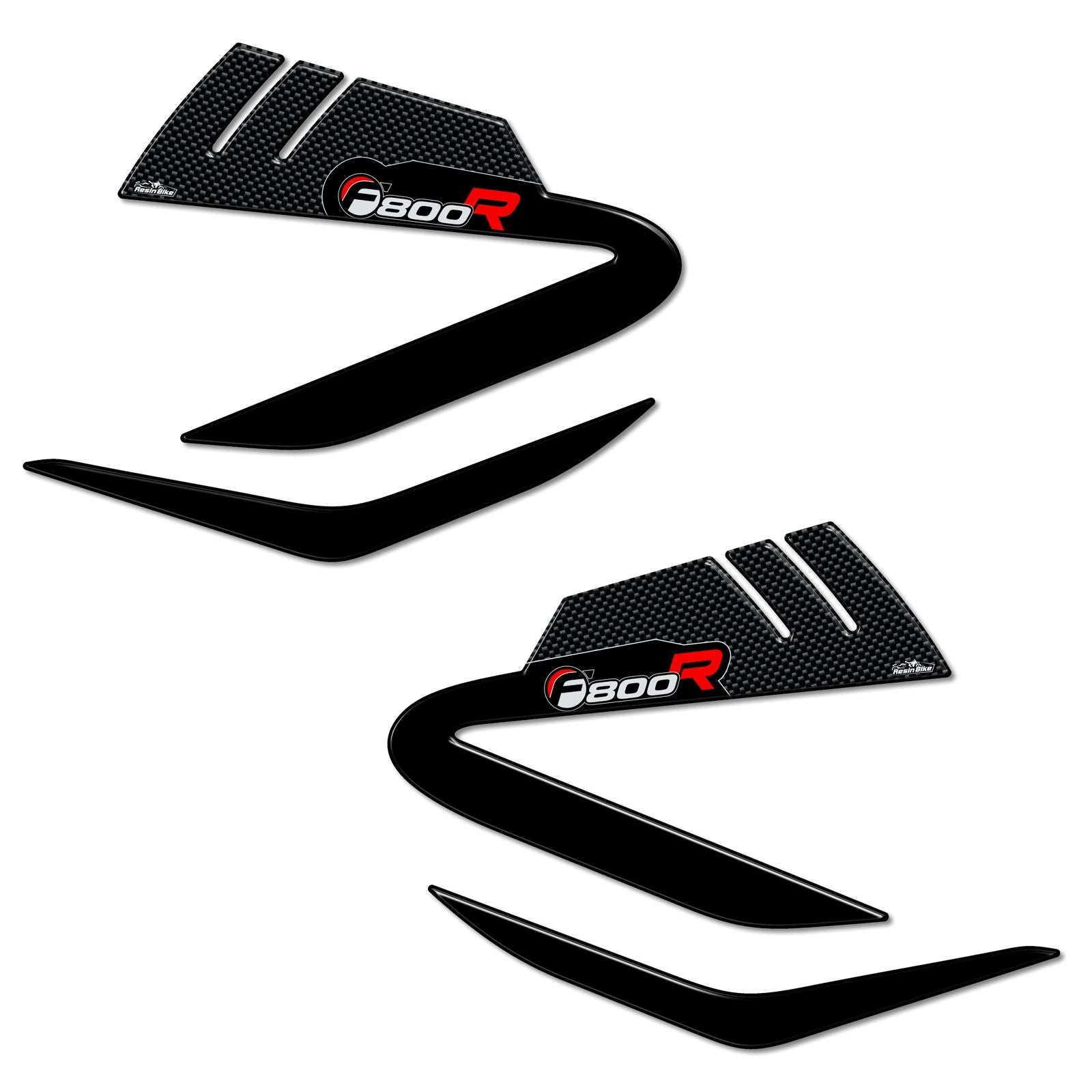 Resin Bike 3D Motorcycle Stickers - Tank Sides | BMW F 800 R 2017>2020 - Pyramid Motorcycle Accessories