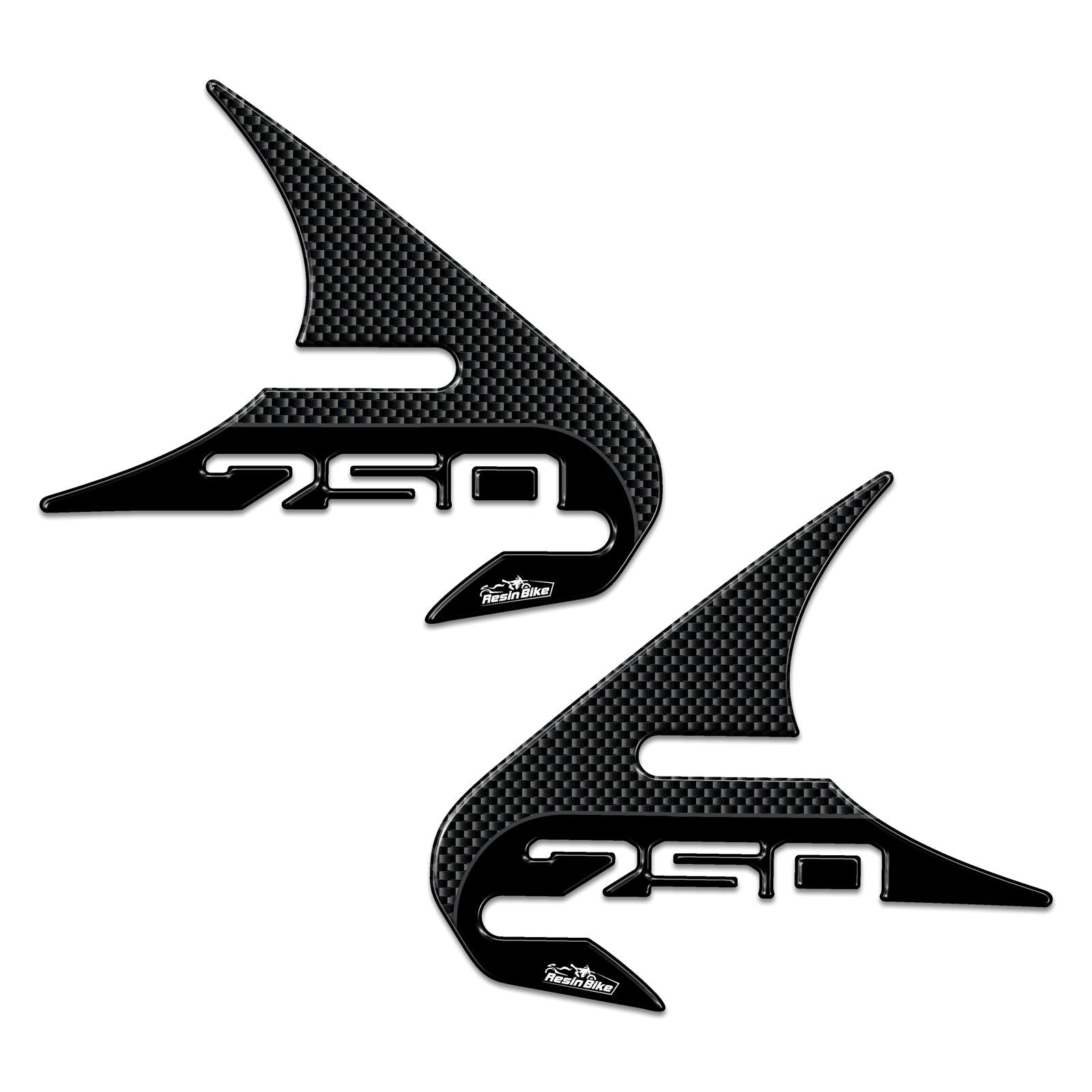 Resin Bike 3D Motorcycle Stickers - Side Panels | Honda NC 750 D Integra - Pyramid Motorcycle Accessories