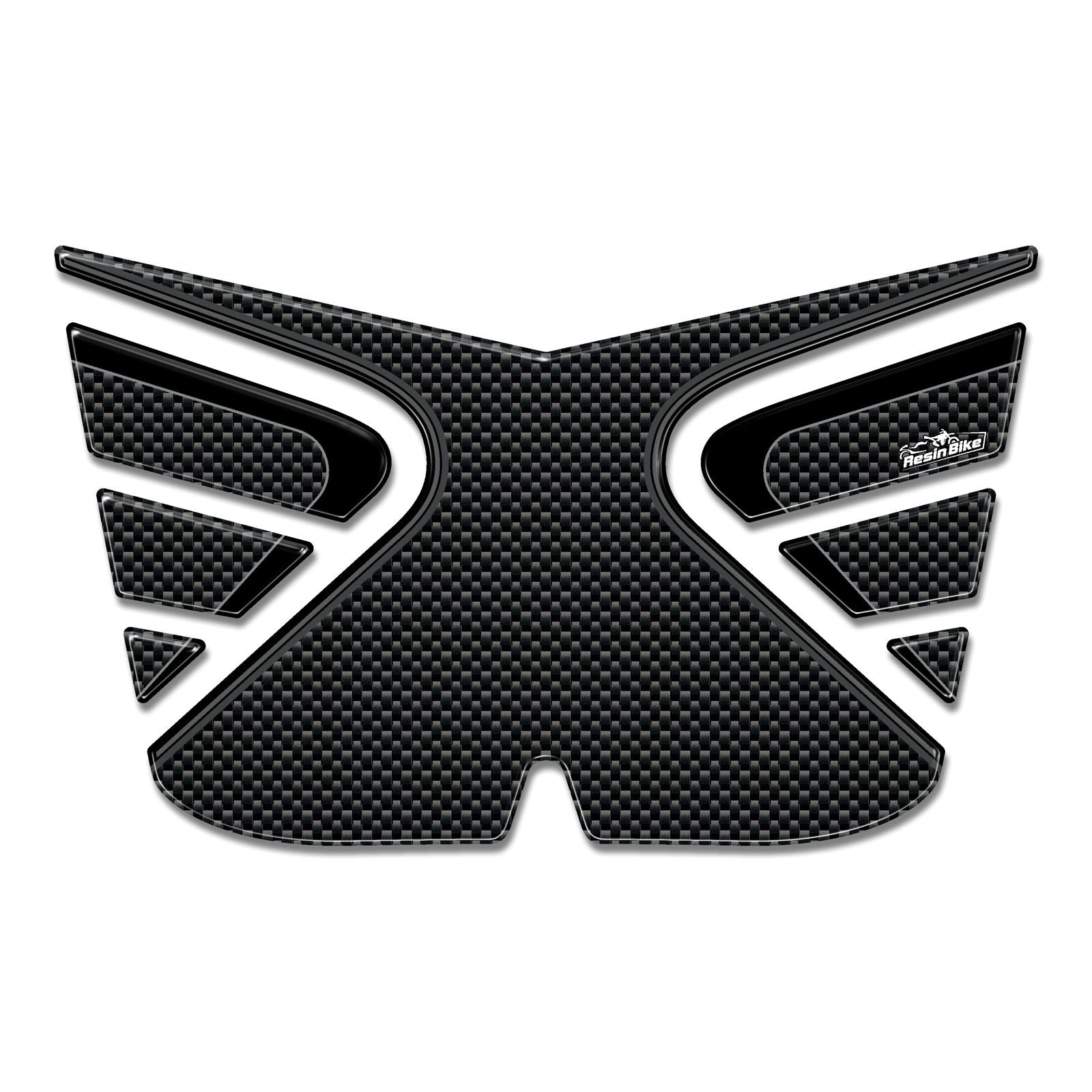 Resin Bike 3D Motorcycle Stickers - Footboard | Honda NC 700/750 D Integra 2011>2015 - Pyramid Motorcycle Accessories
