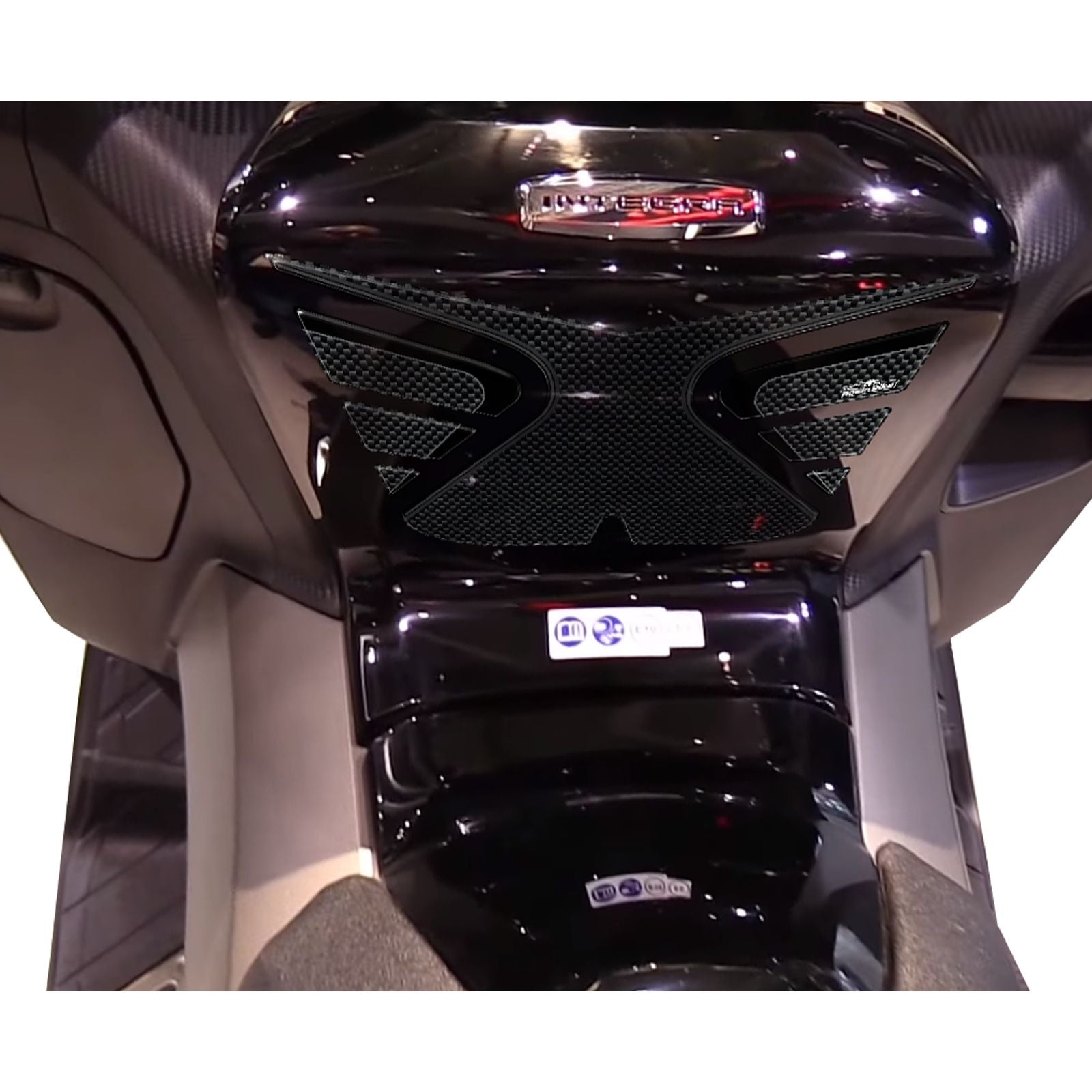 Resin Bike 3D Motorcycle Stickers - Footboard | Honda NC 700/750 D Integra 2011>2015 - Pyramid Motorcycle Accessories