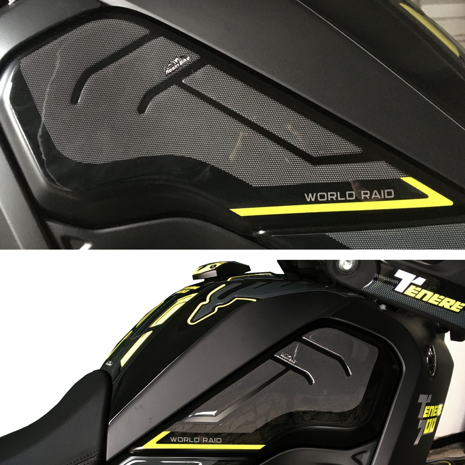 Resin Bike 3D Motorcycle Stickers - Tank Sides | Yamaha Tenere 700 2019>2020 RB-B45022Q4 - Pyramid Motorcycle Accessories