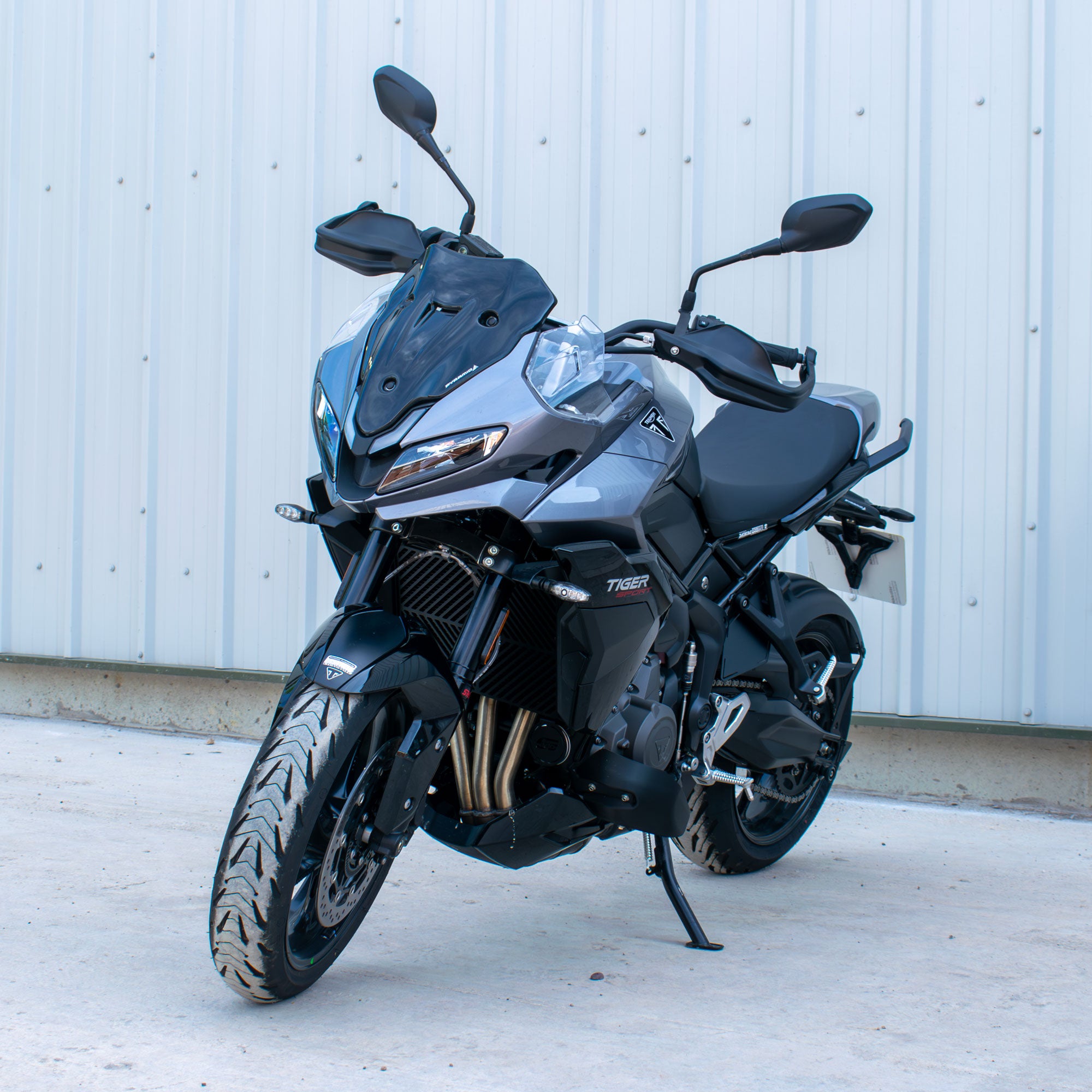 Pyramid Fly Screen | Caspian Blue | Triumph Tiger Sport 800 2025>Current - Pyramid Motorcycle Accessories