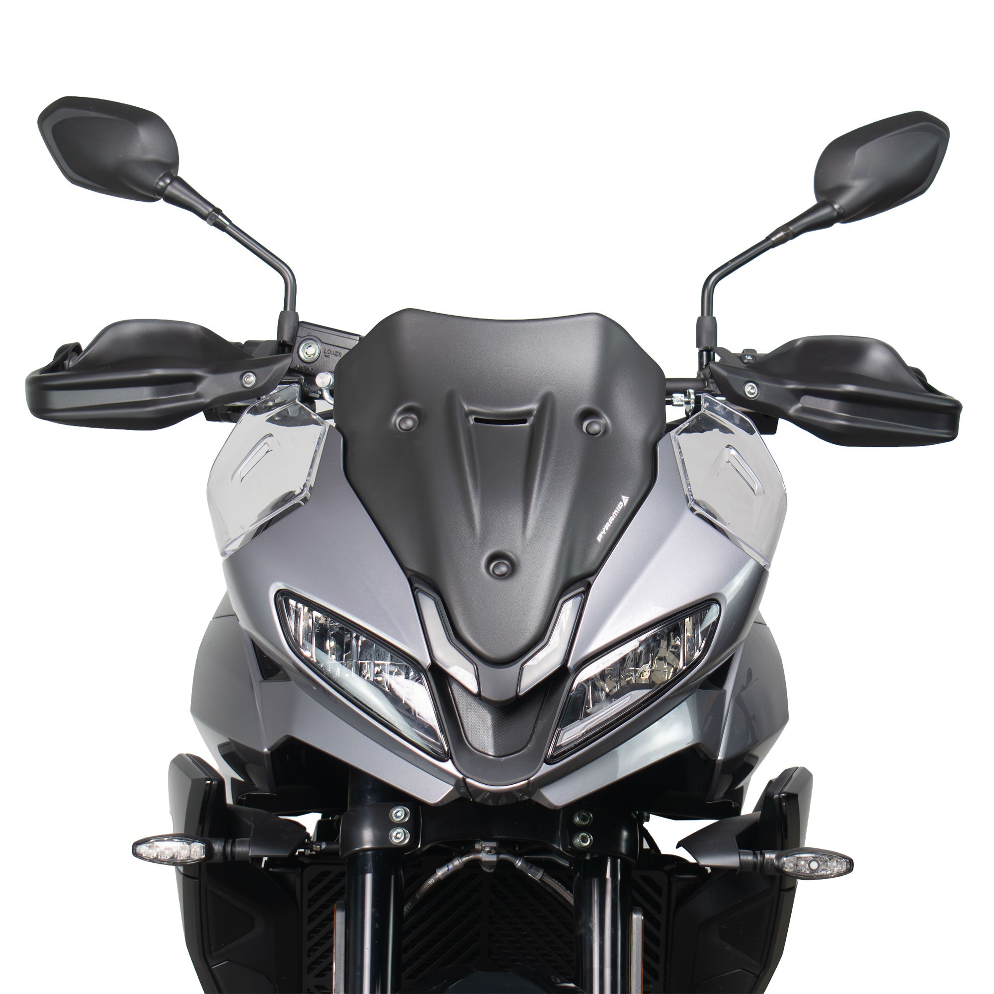 Pyramid Fly Screen | Caspian Blue | Triumph Tiger Sport 800 2025>Current - Pyramid Motorcycle Accessories