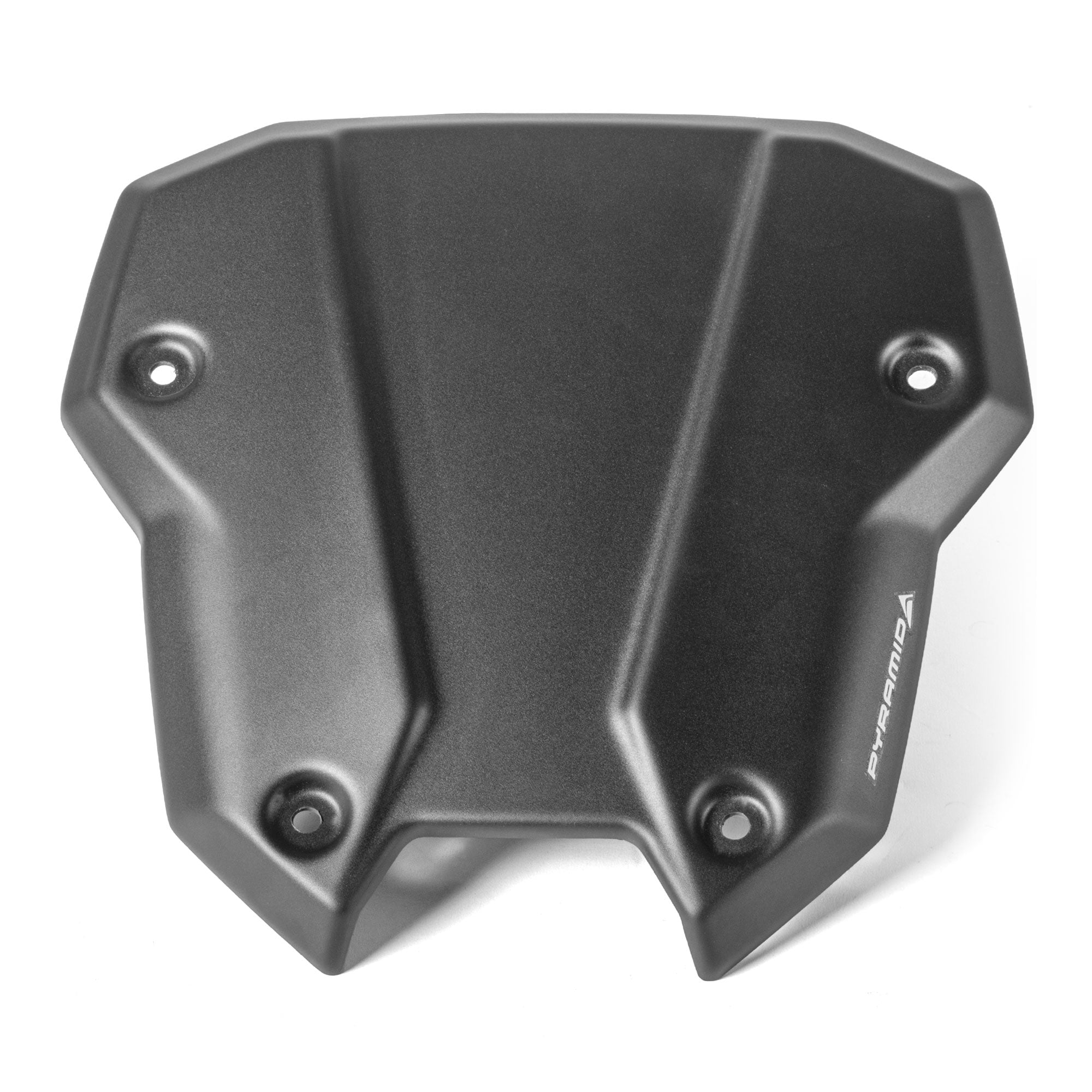 Pyramid Fly Screen | Matte Black | Triumph Tiger 850/900 2020>Current - Pyramid Motorcycle Accessories