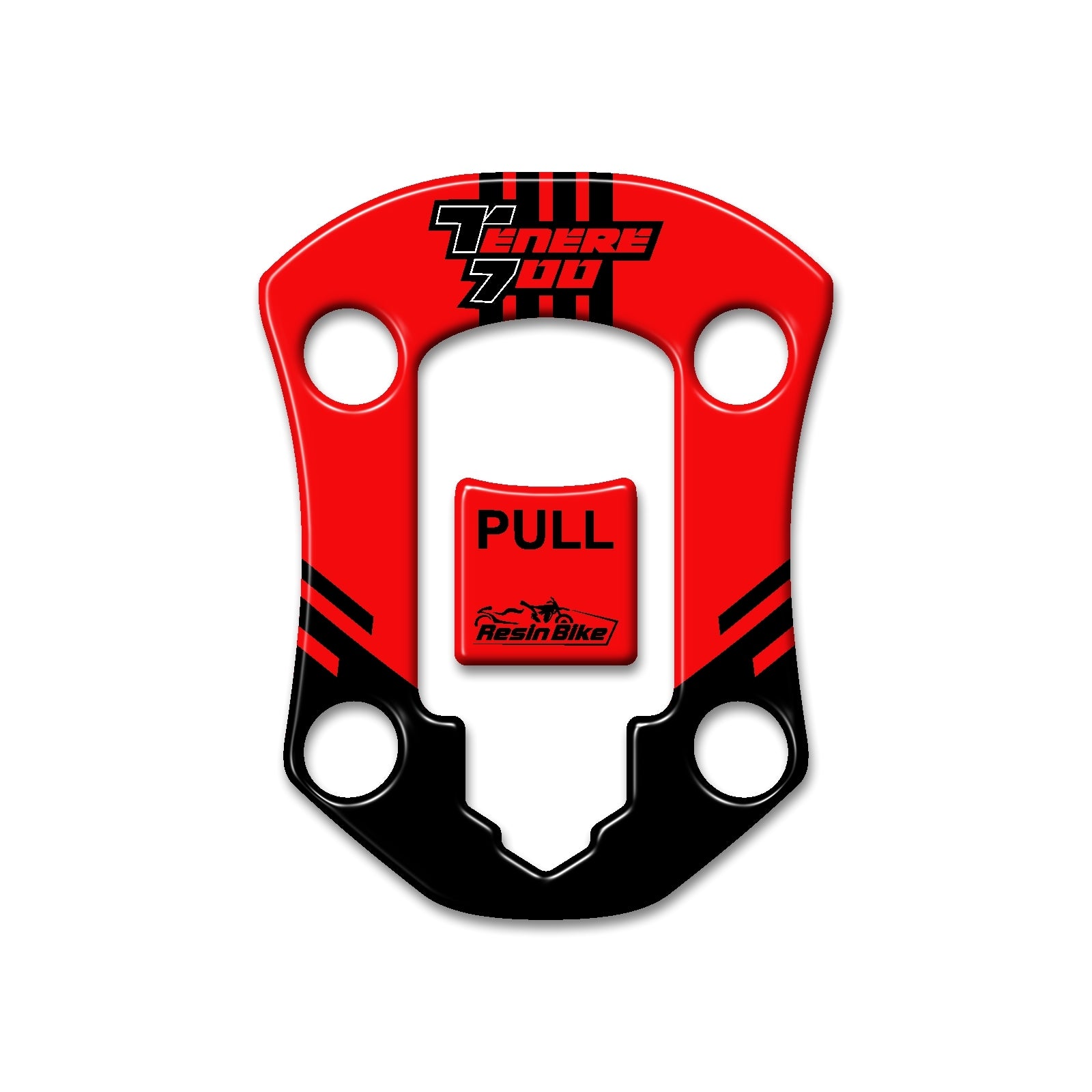 Resin Bike 3D Motorcycle Stickers - Fuel Cap | Yamaha Tenere 700 2019>2020 RB-B159F220 - Pyramid Motorcycle Accessories