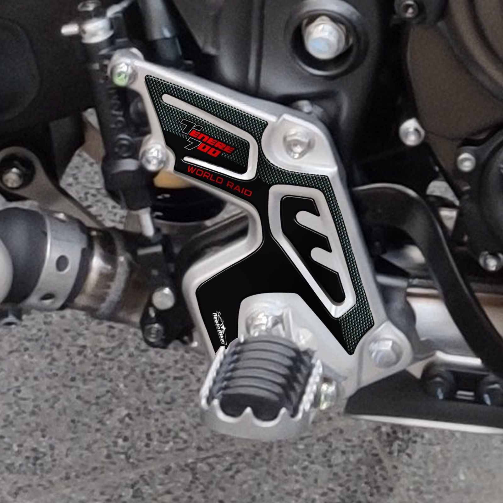Resin Bike 3D Motorcycle Stickers - Heel Pads | Yamaha Tenere 700 2019>2020 RB-B3476N00 - Pyramid Motorcycle Accessories
