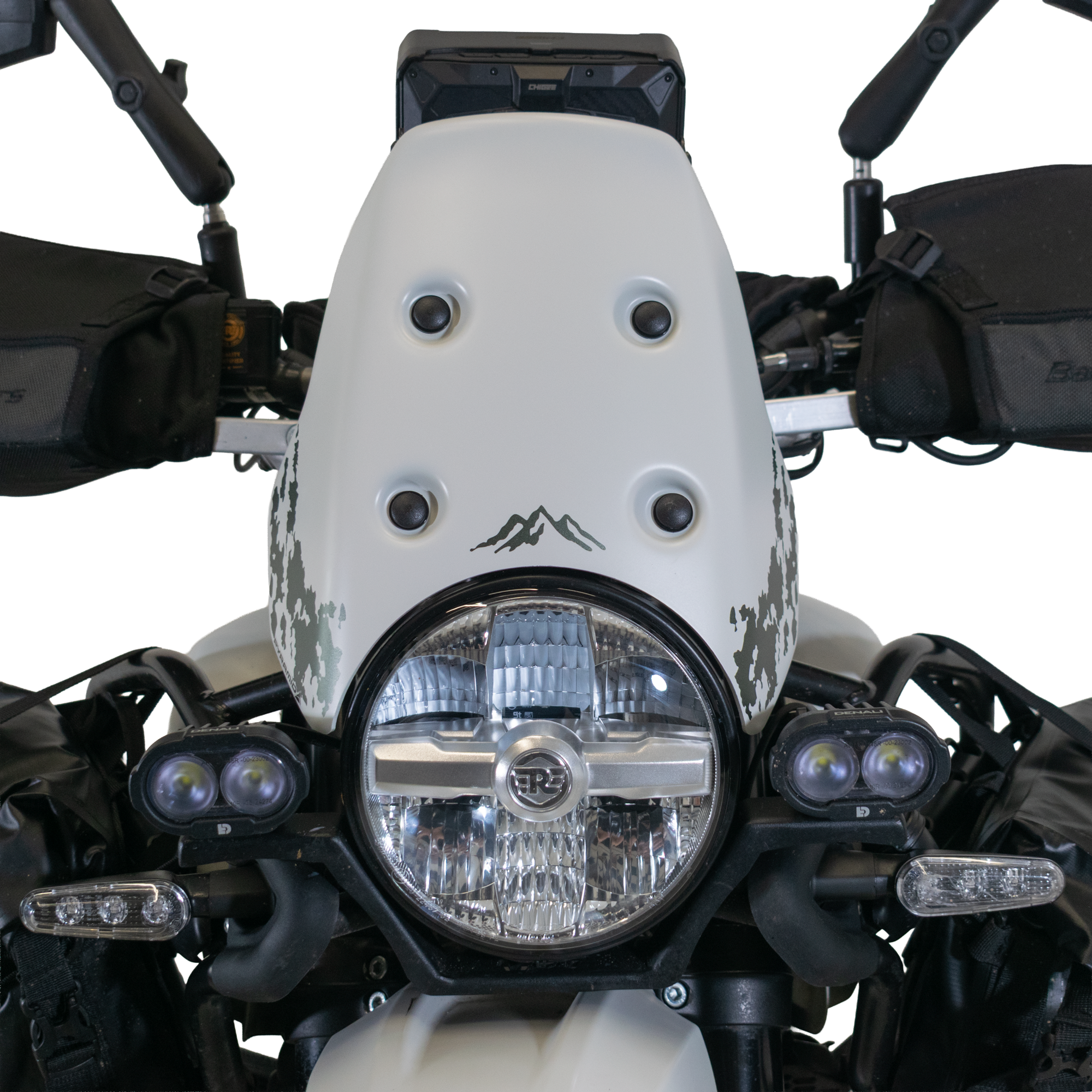 Pyramid Fly Screen | Kamet White | Royal Enfield Himalayan 450 2024>Current - Pyramid Motorcycle Accessories