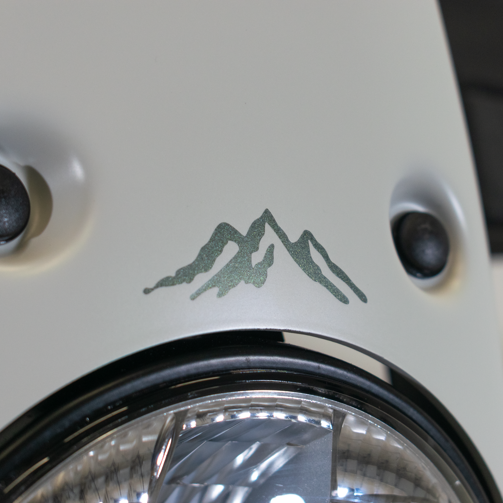 Pyramid Fly Screen | Kamet White | Royal Enfield Himalayan 450 2024>Current - Pyramid Motorcycle Accessories