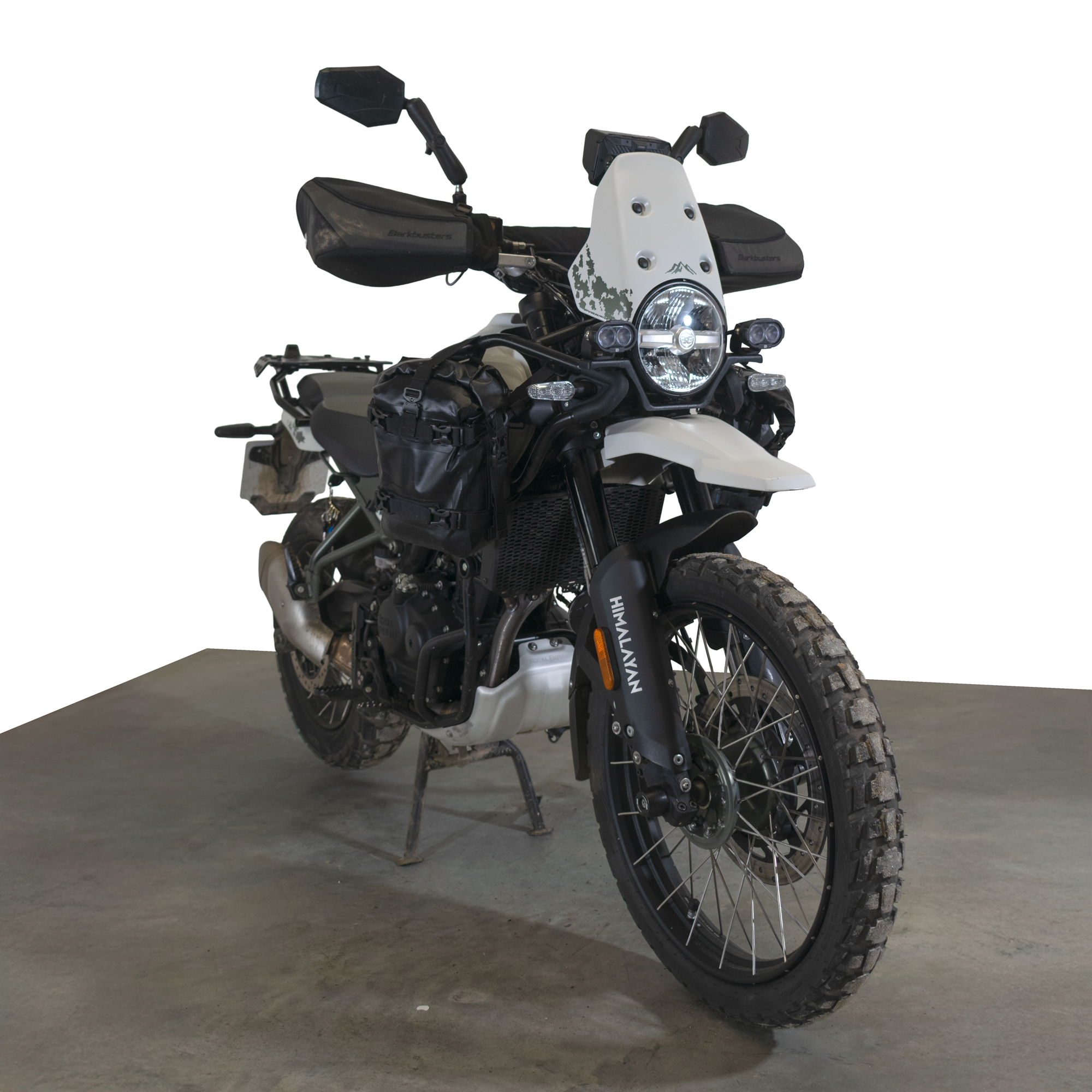 Pyramid Fly Screen | Kamet White | Royal Enfield Himalayan 450 2024>Current - Pyramid Motorcycle Accessories