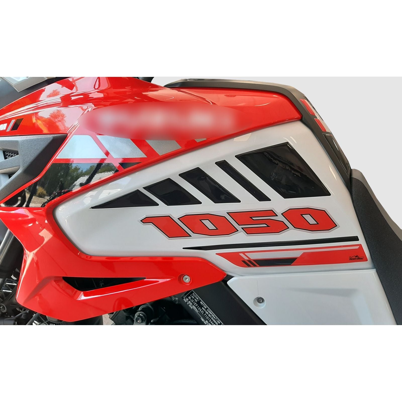 Resin Bike 3D Motorcycle Stickers - Tank Sides | Suzuki V-Strom 1050 / 1050XT 2020>2023 RB-1000139800006 - Pyramid Motorcycle Accessories