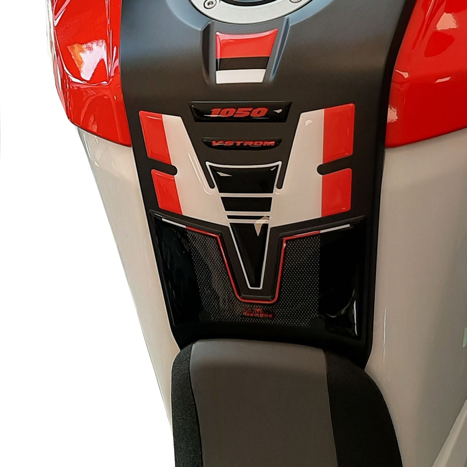 Resin Bike 3D Motorcycle Stickers - Tank Pad | Suzuki V-Strom 1050 / 1050XT 2020>2023 RB-1000140000006 - Pyramid Motorcycle Accessories